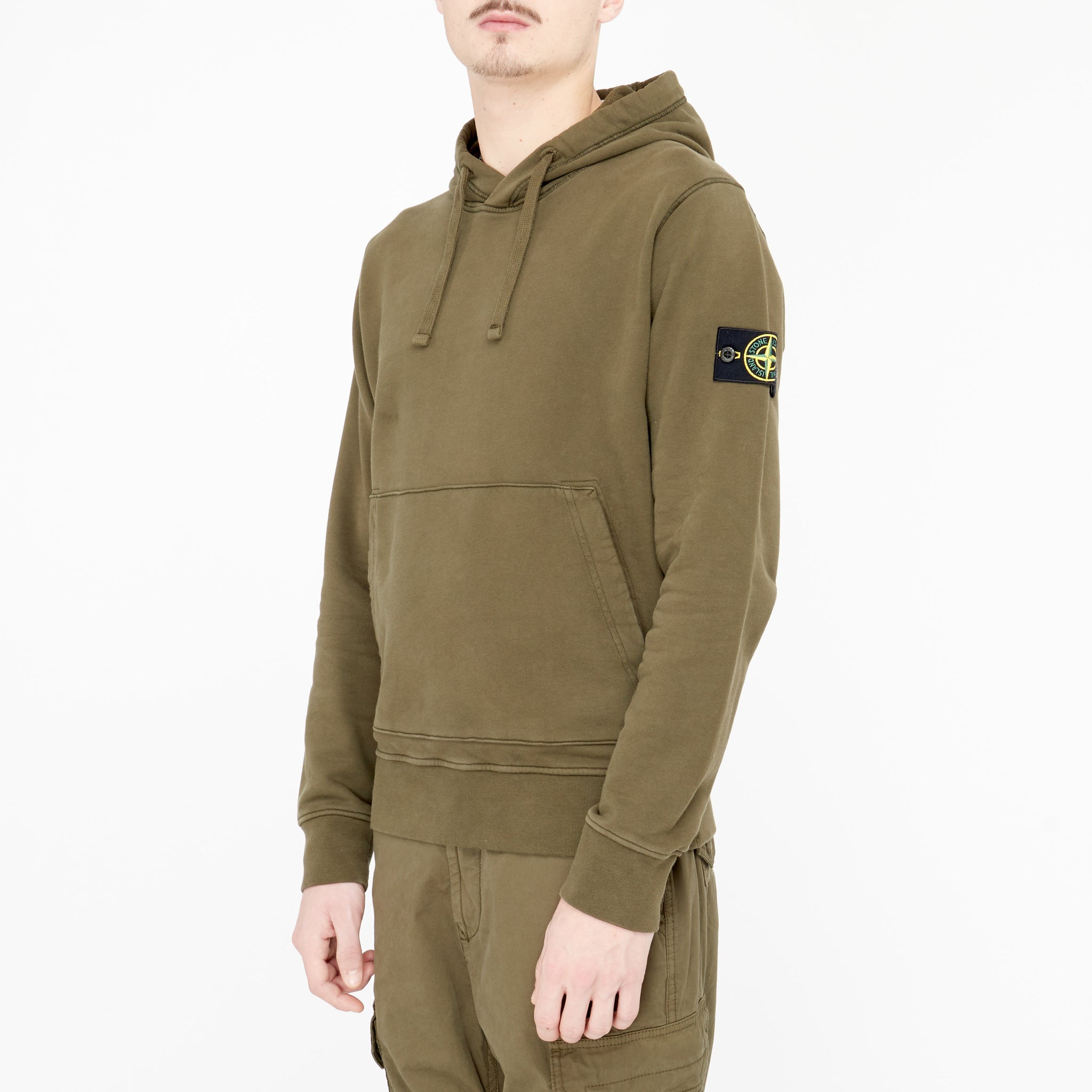 Sweatshirt Stone Island Vert Olive