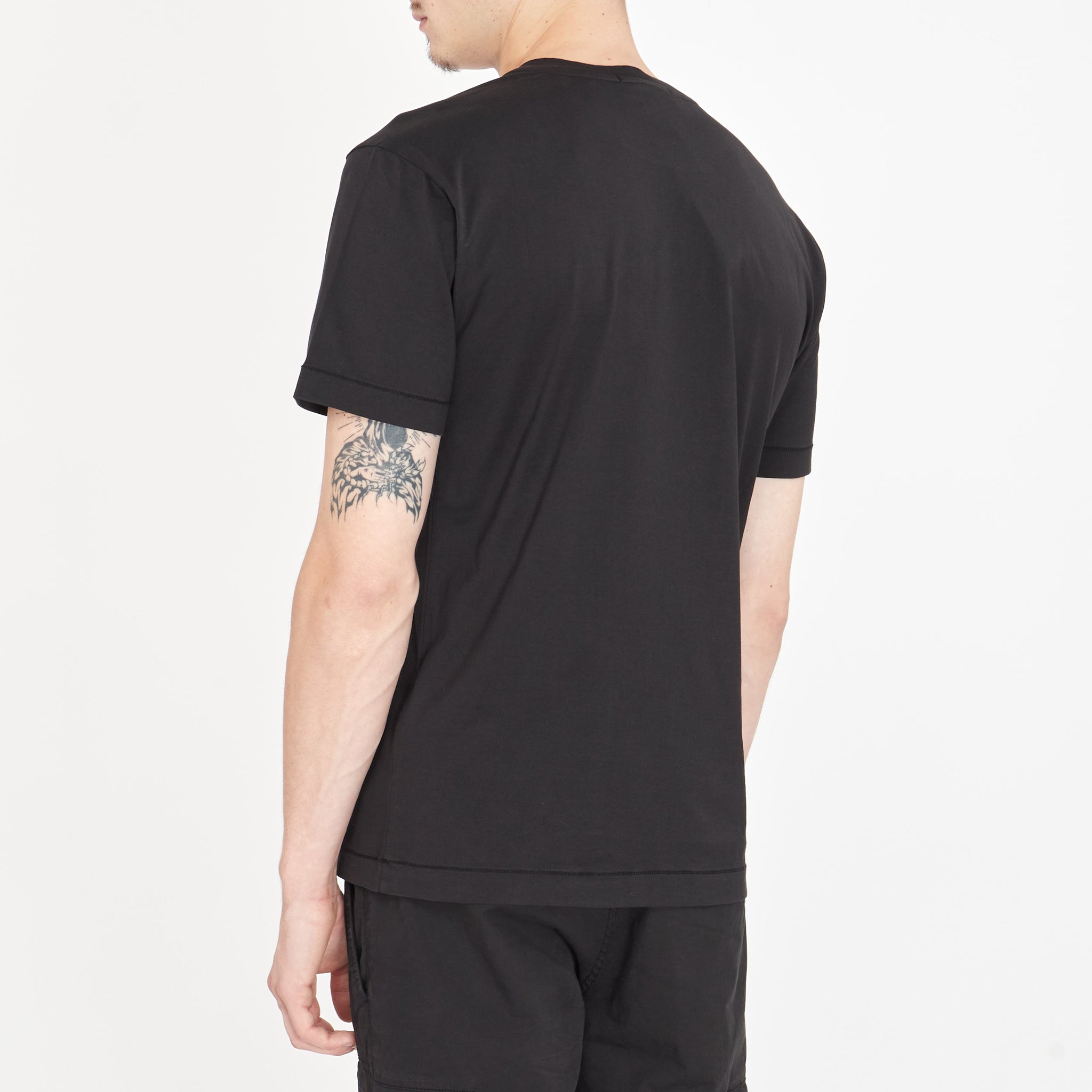 T-shirt Stone Island Classique Logo Noir