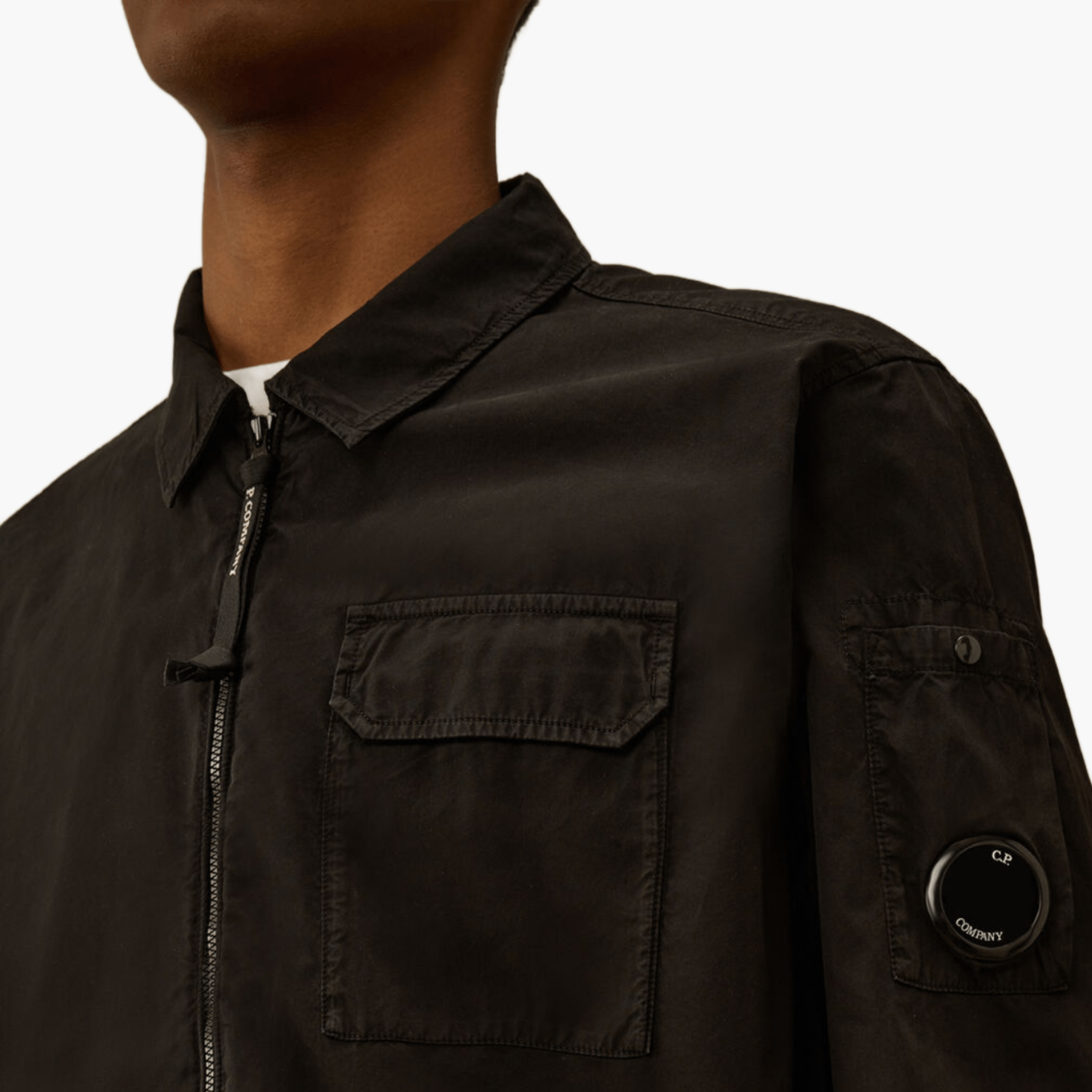 Surchemise C.P. Company gabardine coton bio