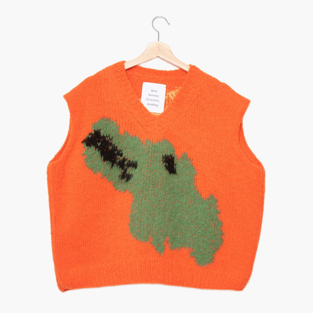 Pull imprimé “Crocodile Duckling”
