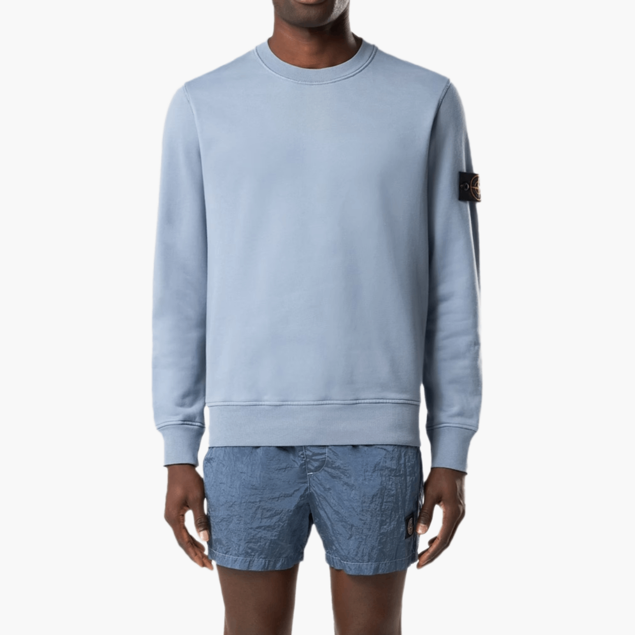 Sweat crewneck Avio Blue