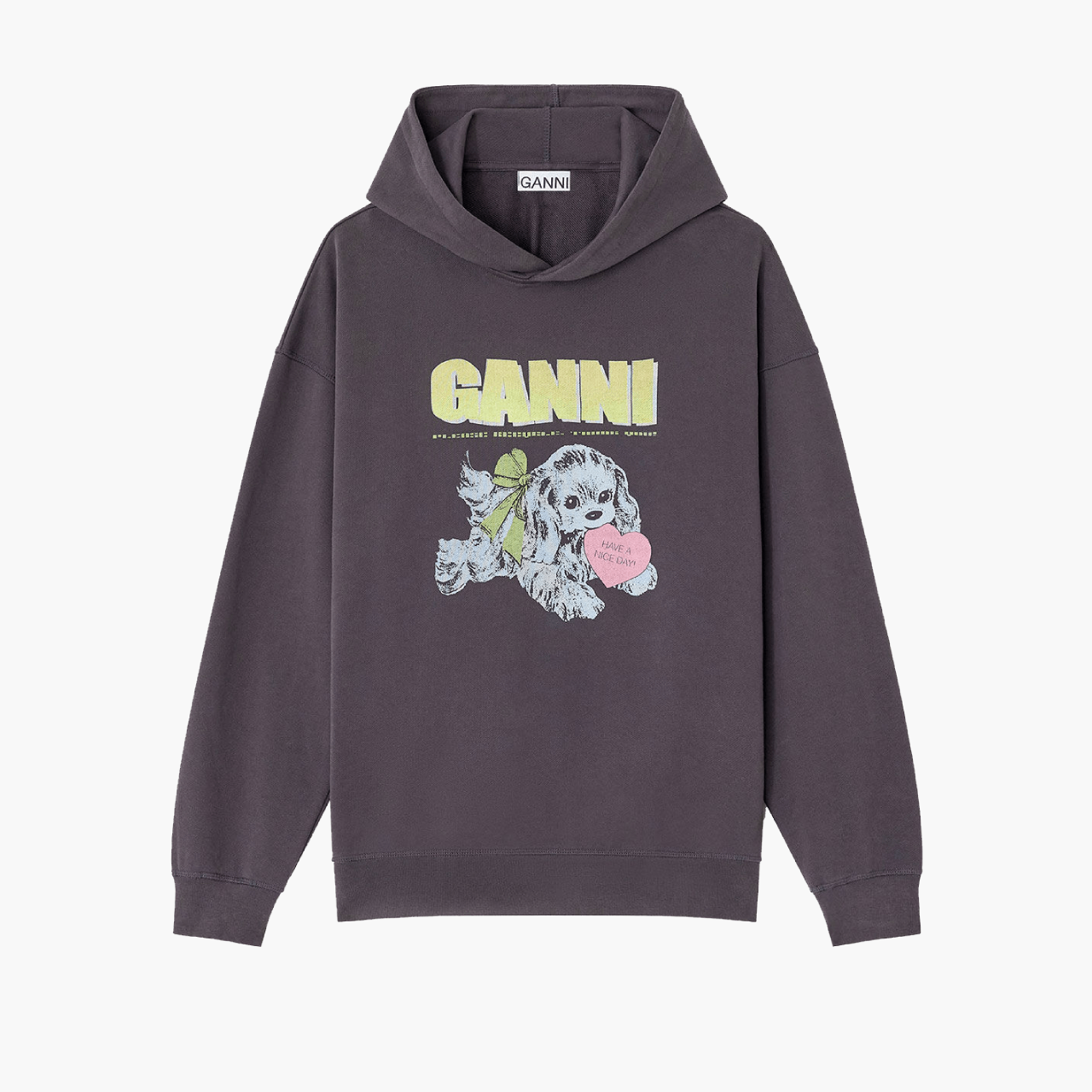 Sweat à capuche Ganni