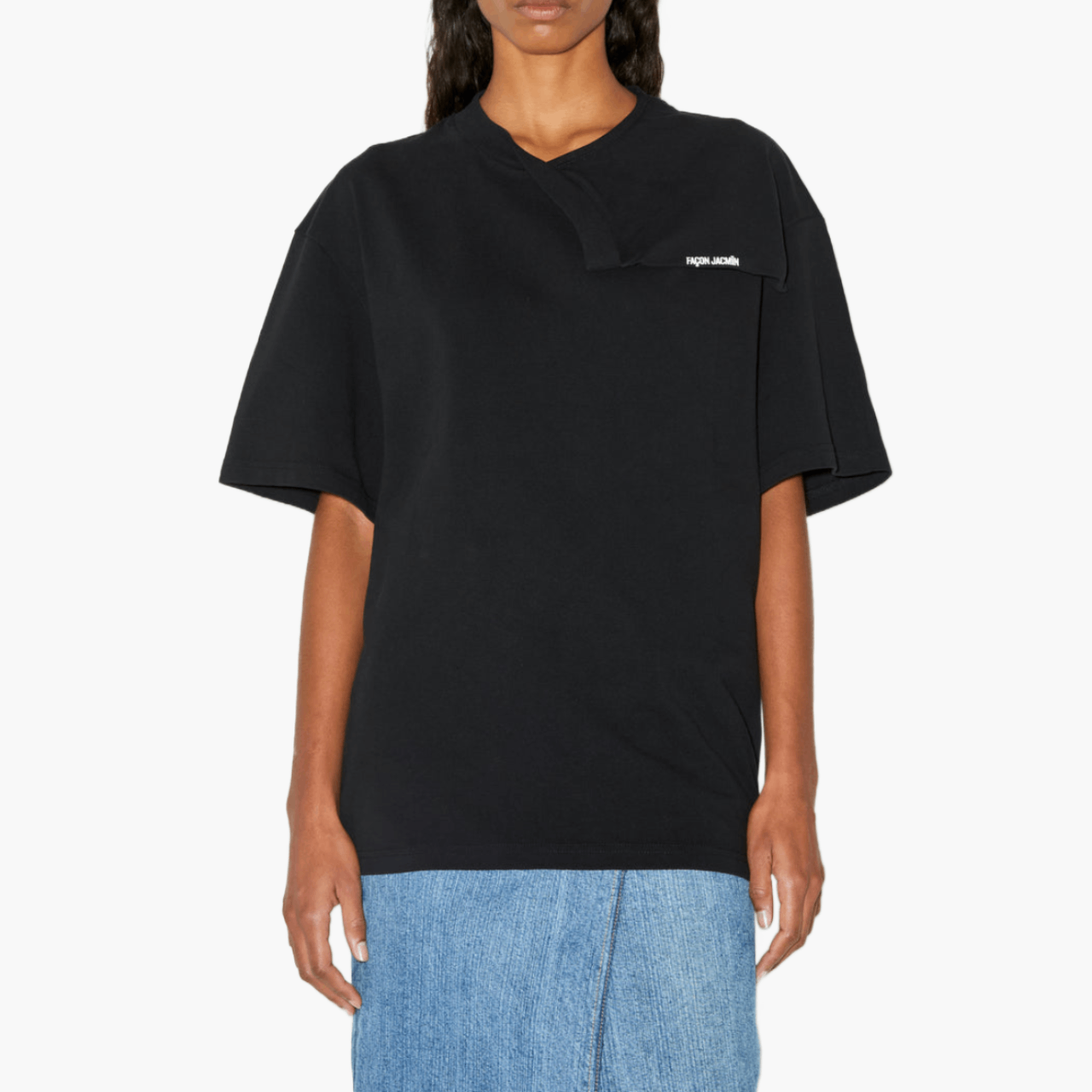 T-Shirt Façon Jacmin Tiago Noir