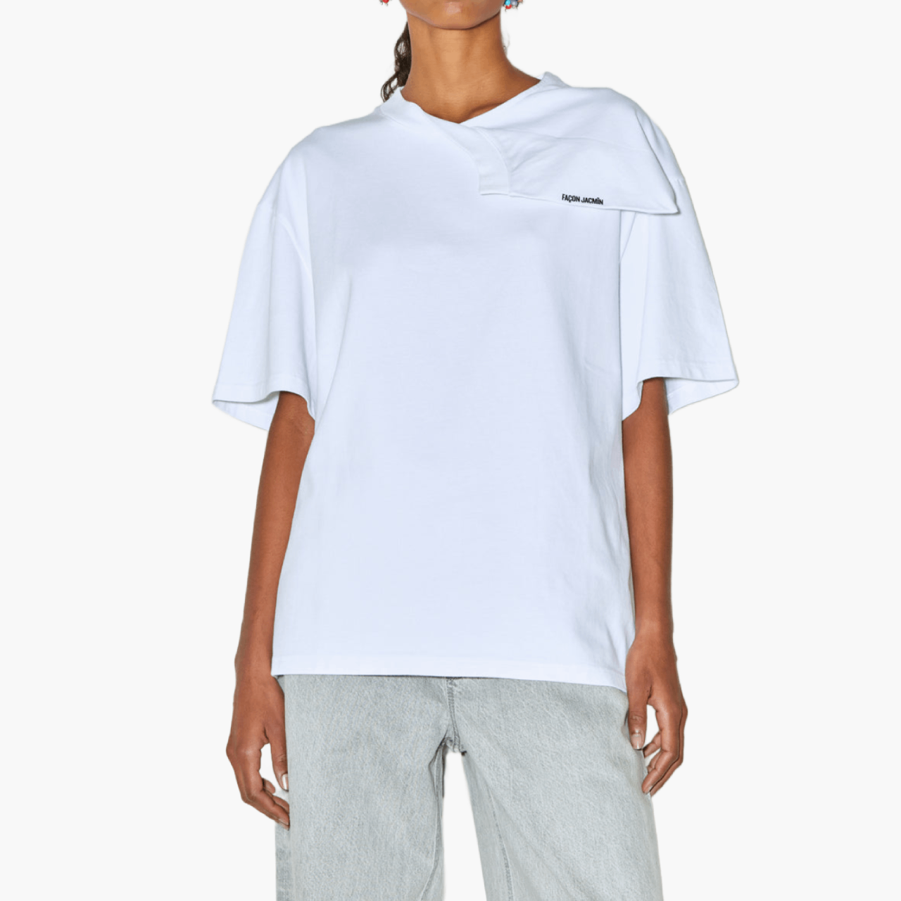 T-Shirt Façon Jacmin Tiago Blanc