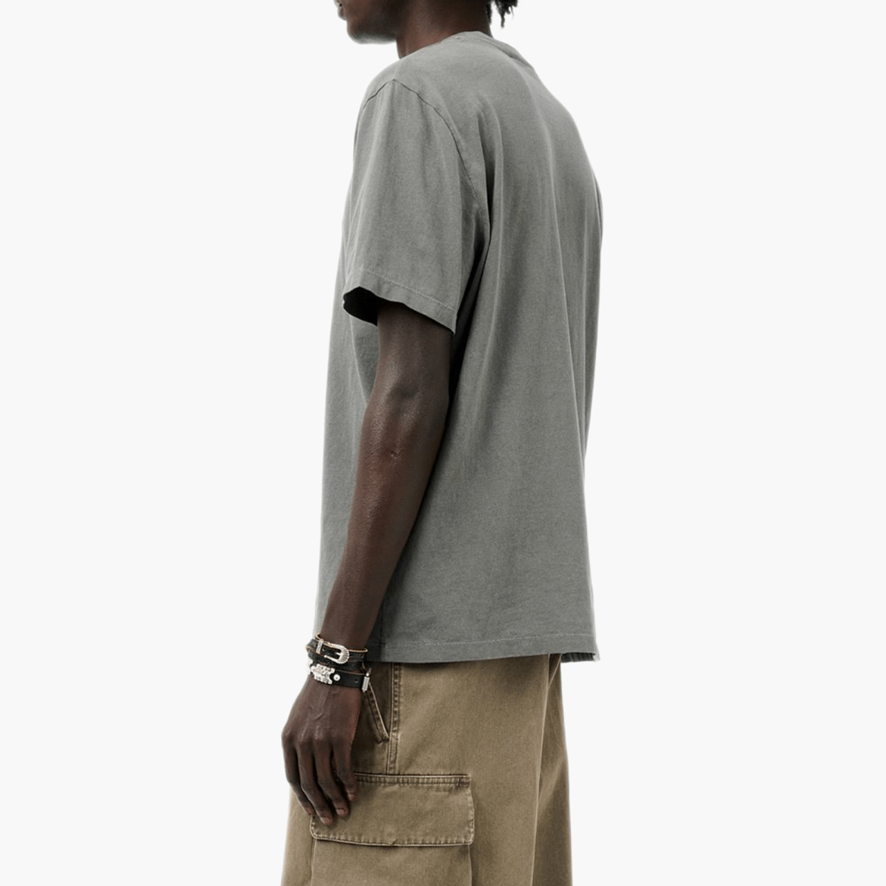 T-Shirt Our Legacy Box Worn Black