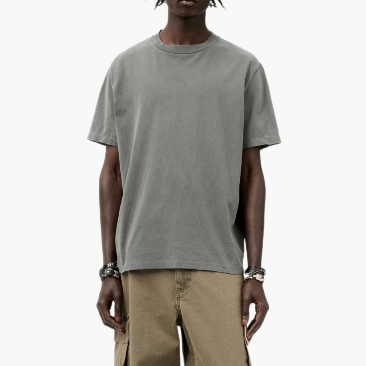 T-Shirt Our Legacy Box Worn Black