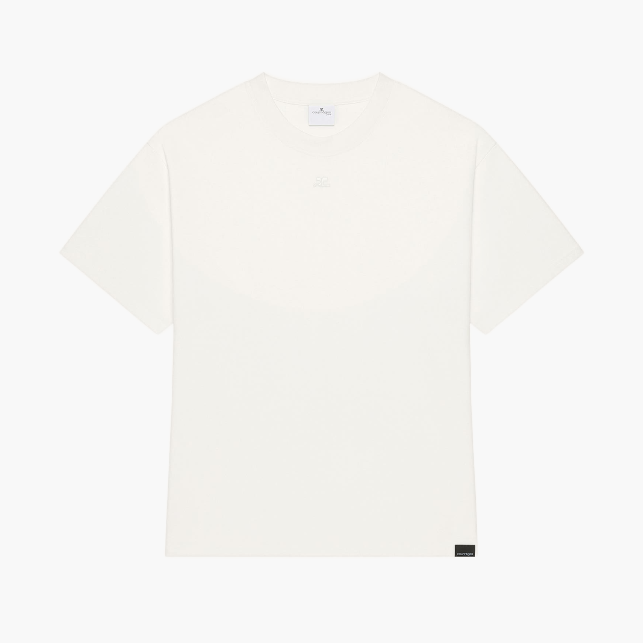 T-Shirt Oversize Courrèges blanc