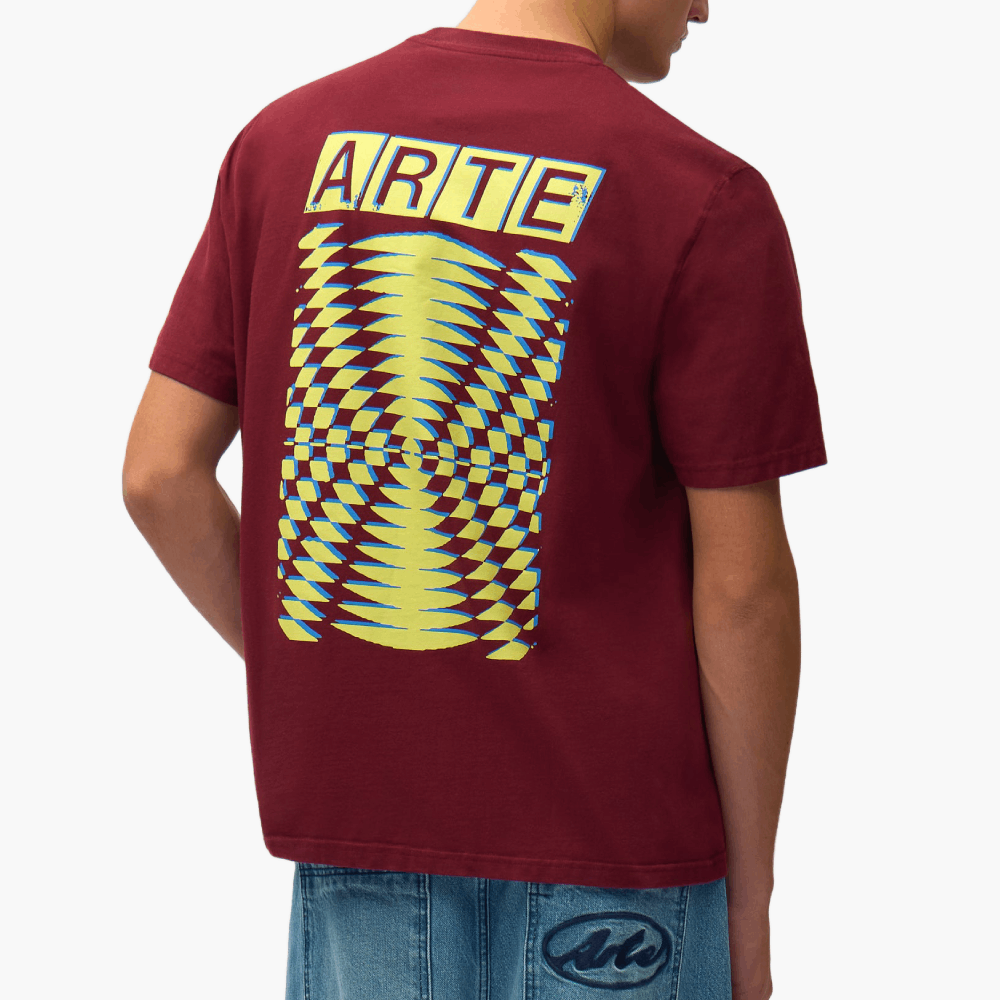 T-shirt Abstract Back Print