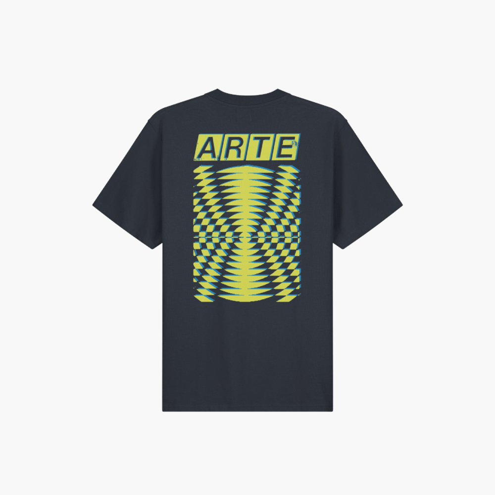 Abstract Back Print T-shirt