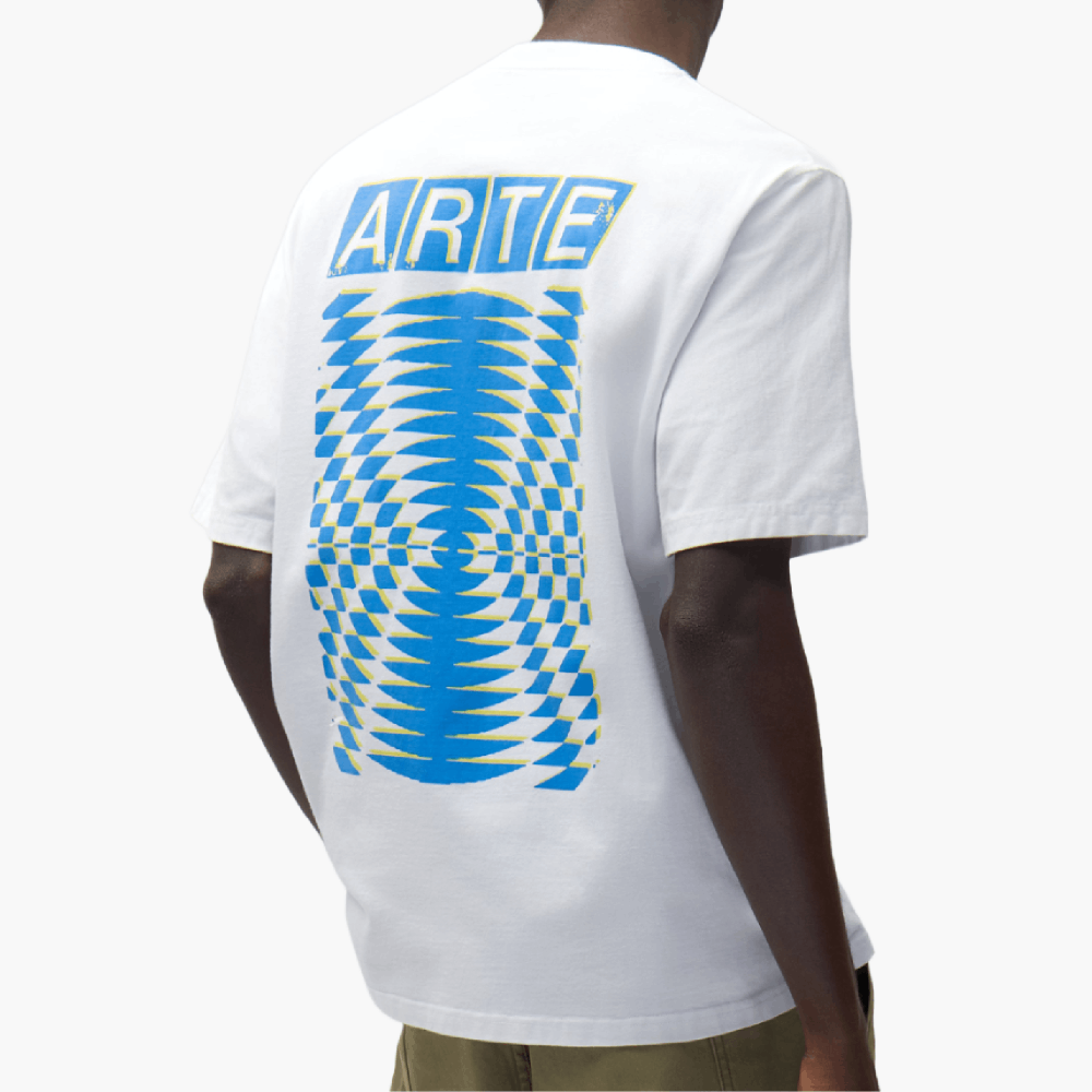 Abstract Back Print T-shirt