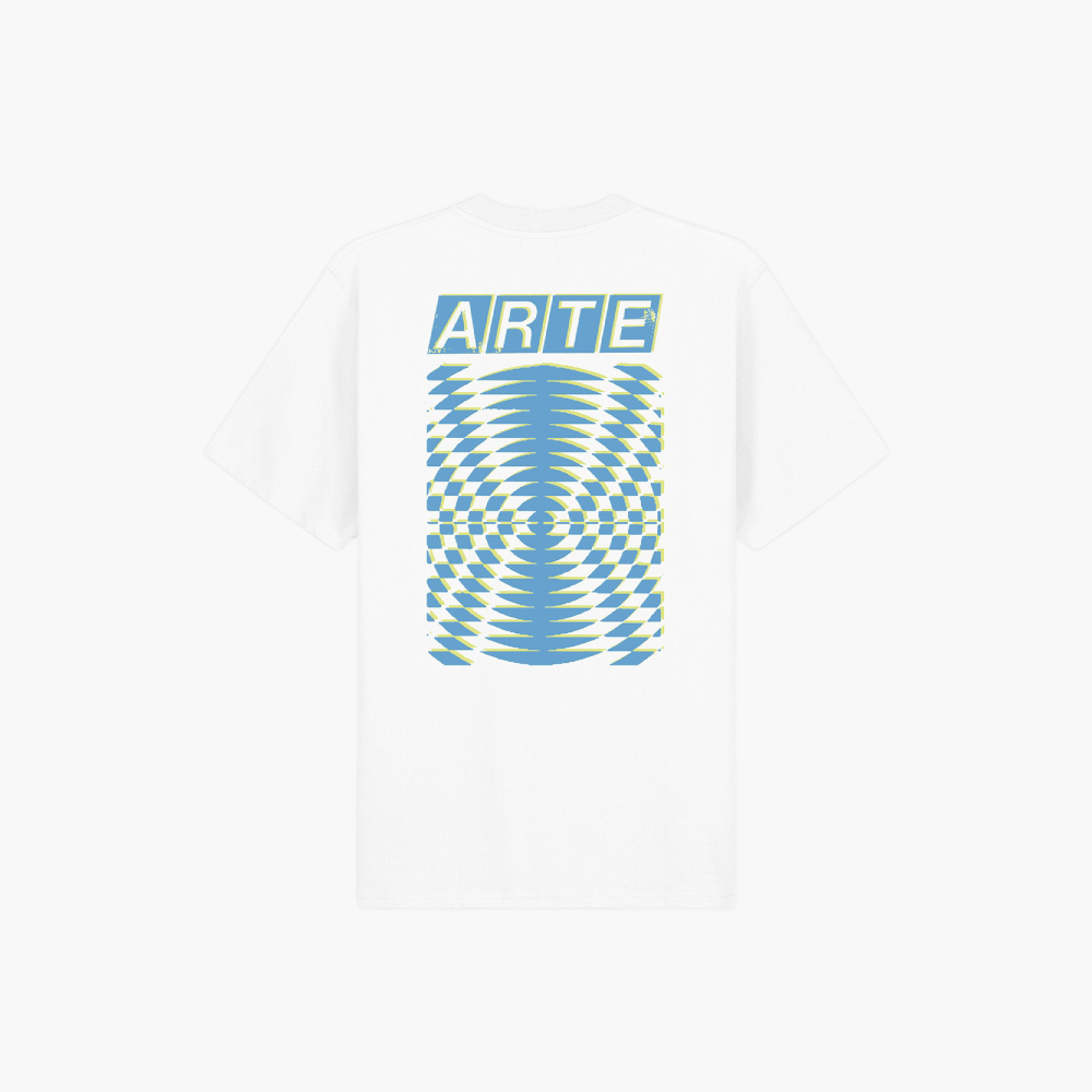 Abstract Back Print T-shirt