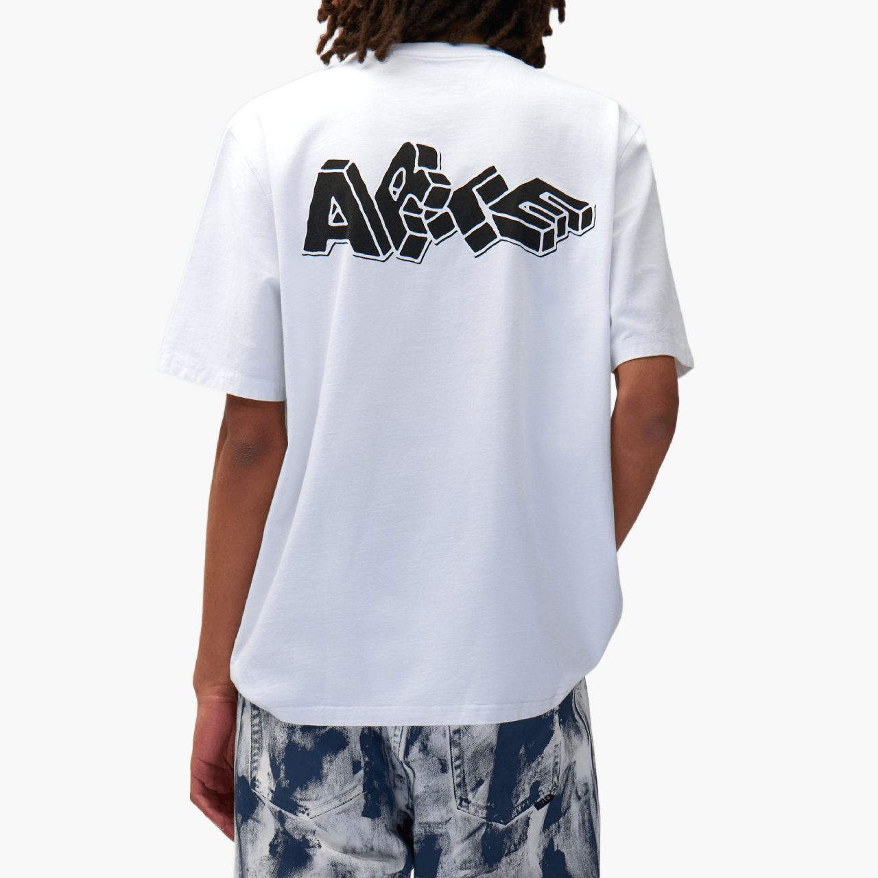 T-shirt Arte Antwerp Blocks White