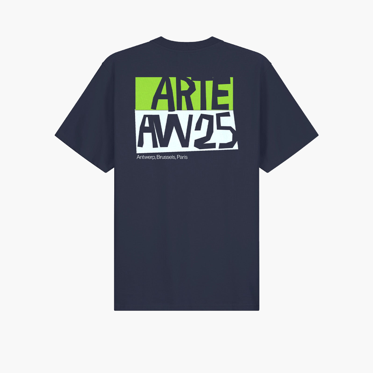 T-shirt Arte Antwerp Cut Out Navy