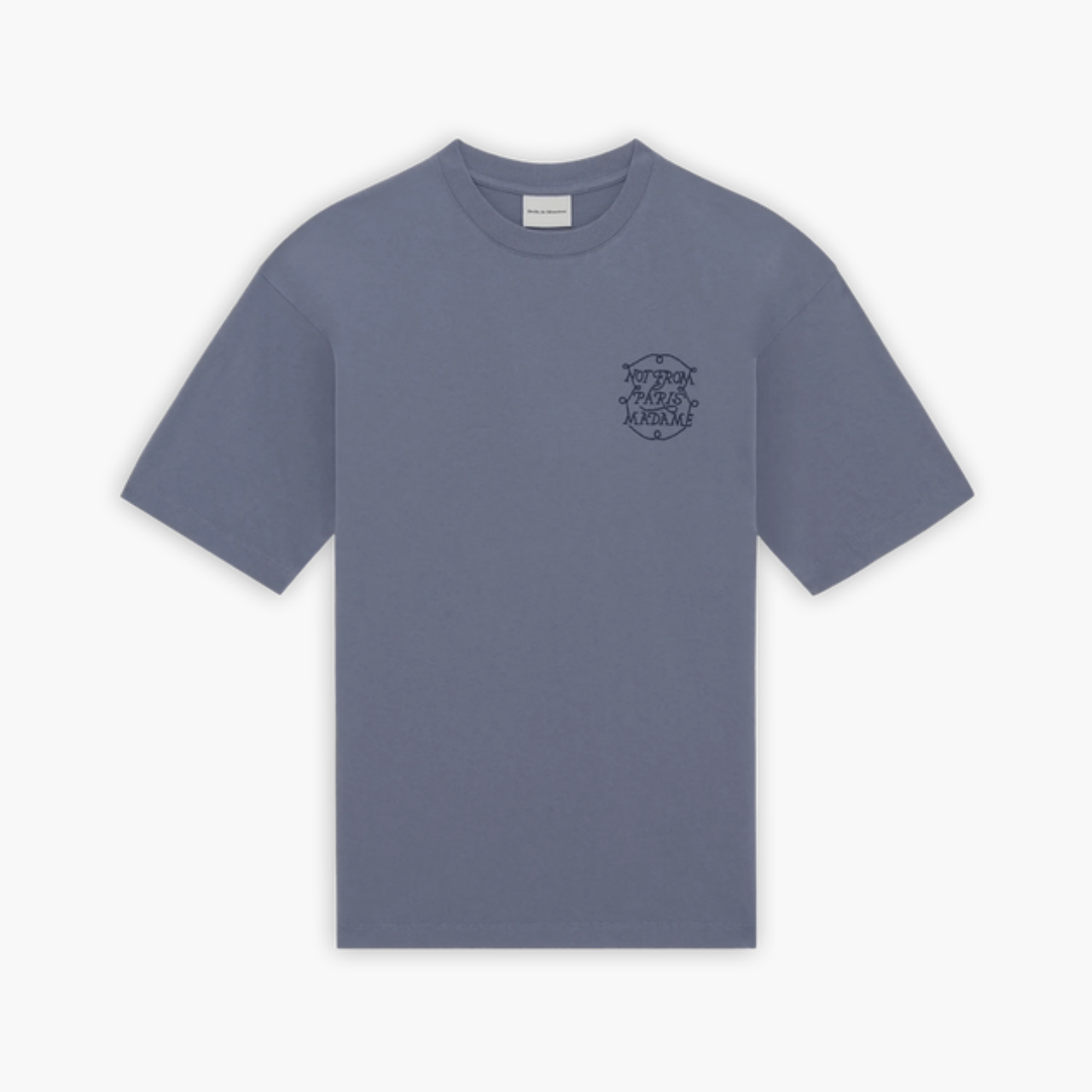 T-shirt Drôle de Monsieur Tresses Slate Blue