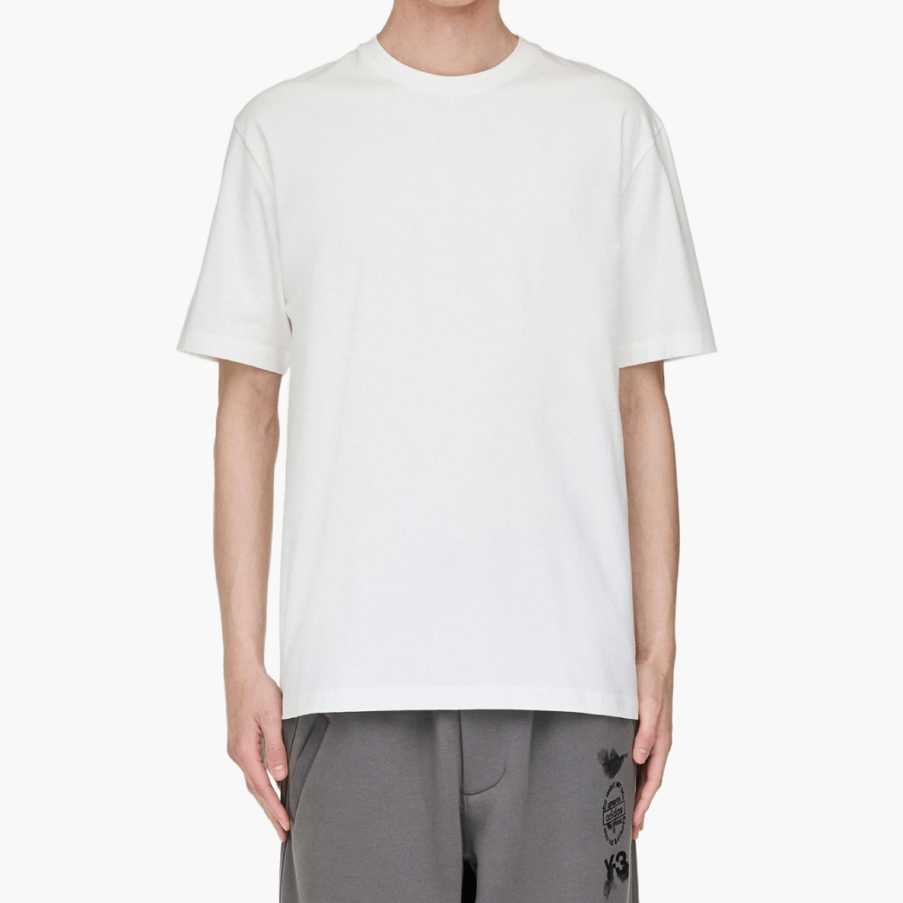 T-shirt Y-3 Graphic Blanc