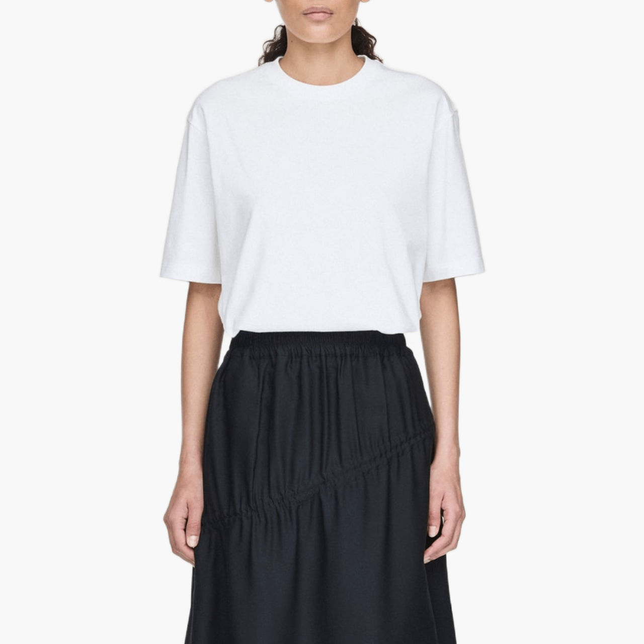 T-shirt Y-3 Manches Courtes Blanc