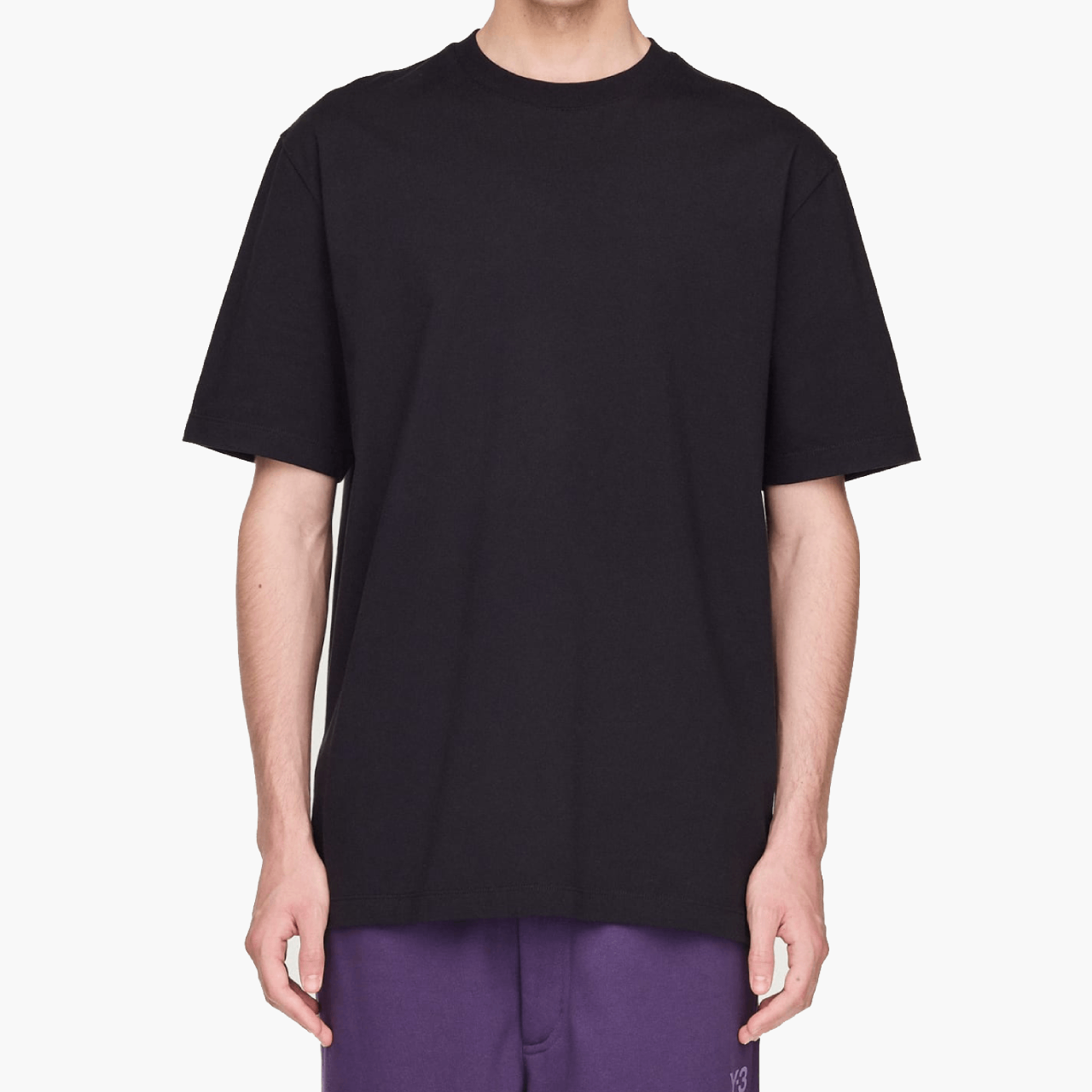 T-shirt Y-3 Manches Courtes Noir