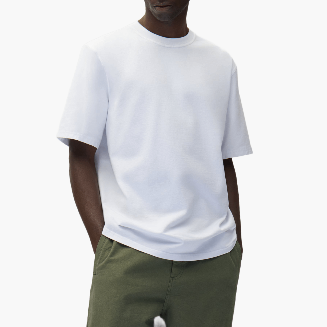 T-shirt Arte Antwerp Cut Out White