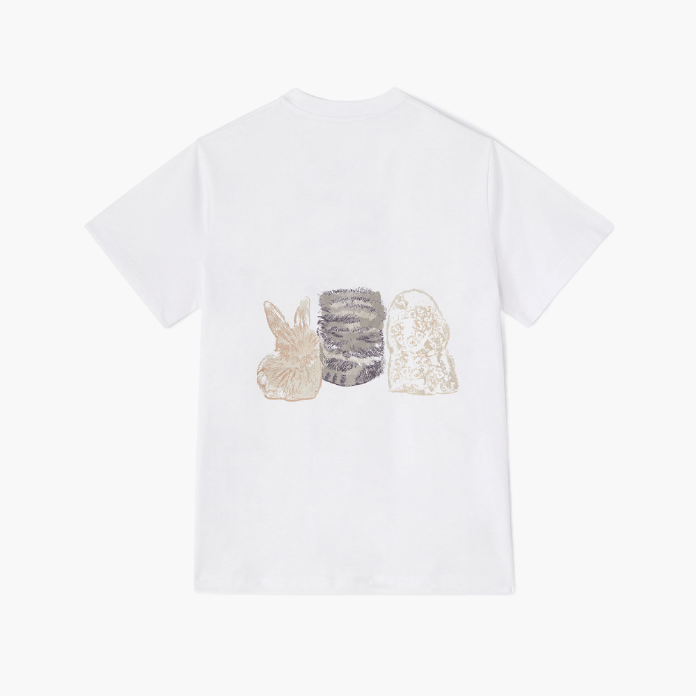 T-shirt imprimé animal