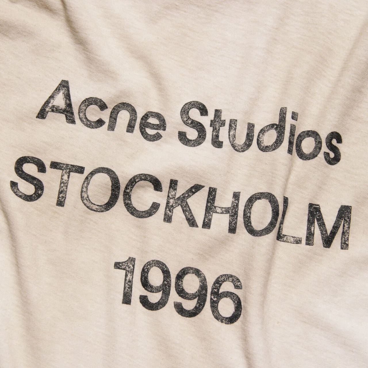 T-shirt logo 1996 finitions distressed