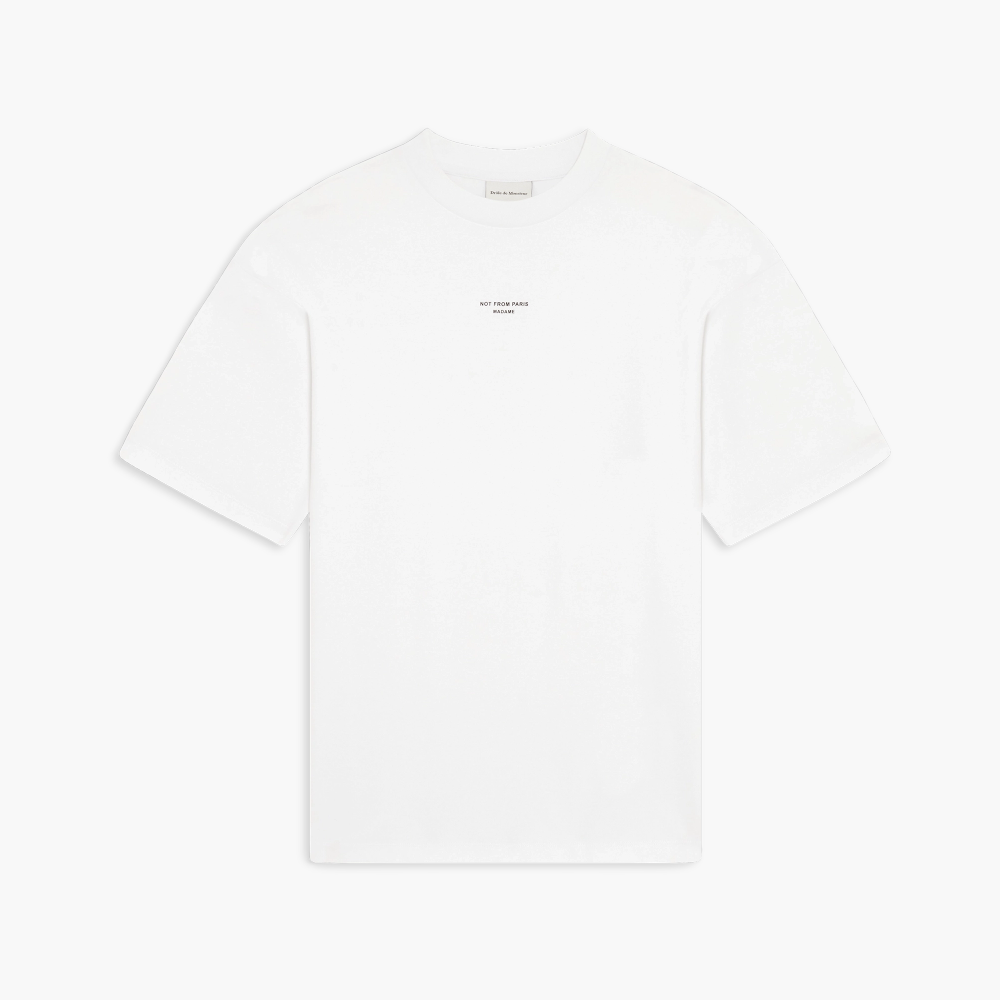 T-shirt slogan classique