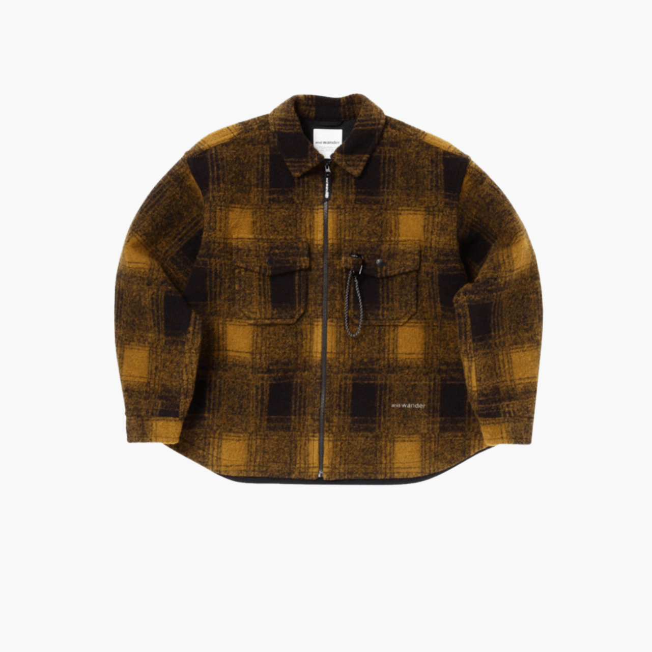 Veste And Wander Laine Marron