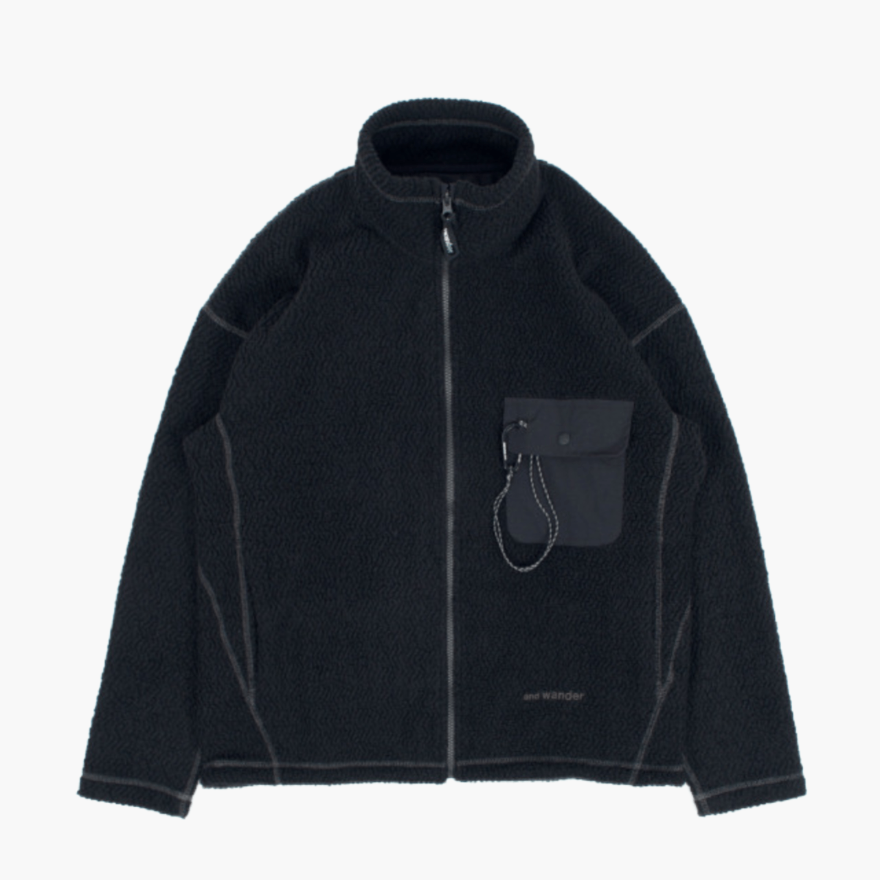 Veste And Wander Re-Wool Noir