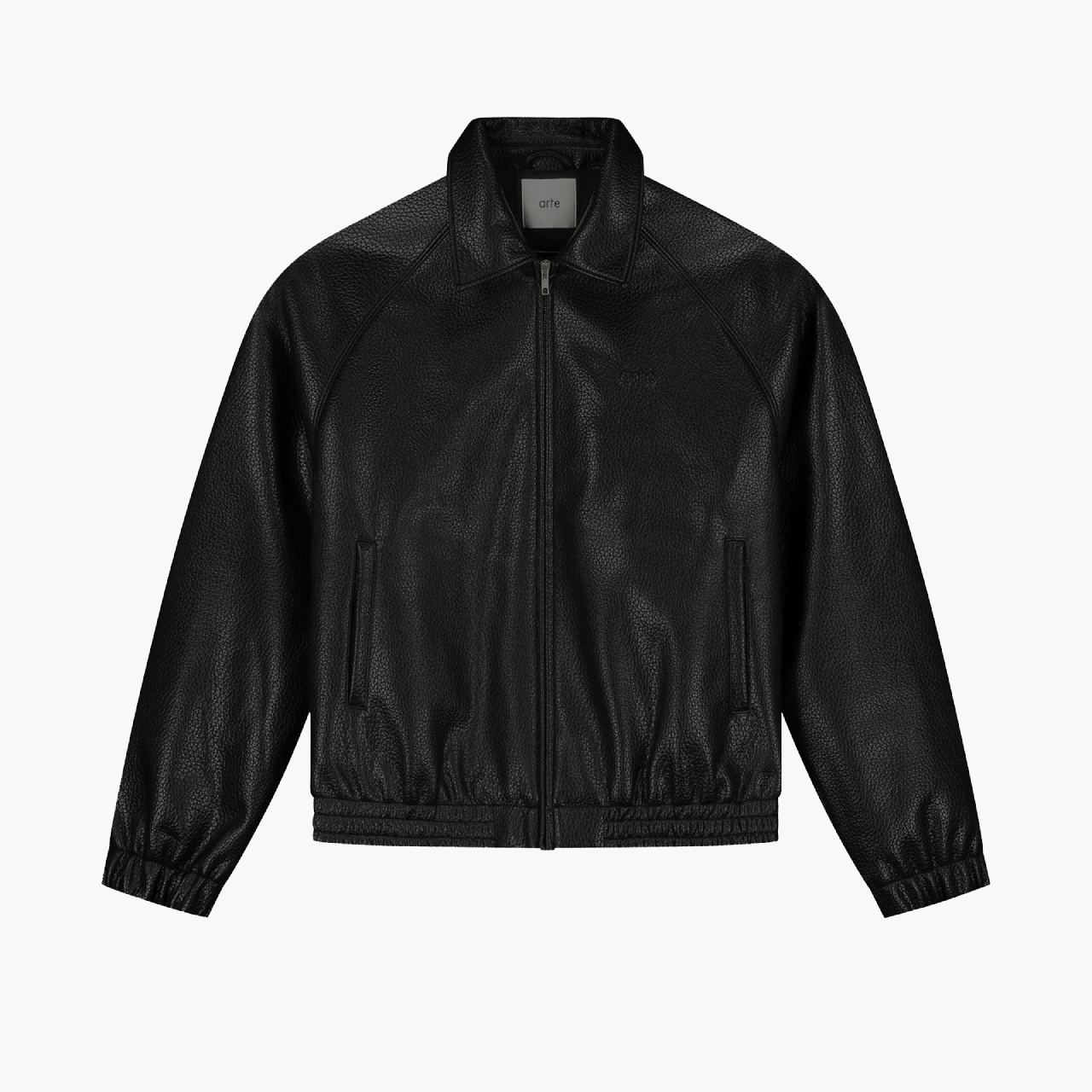 Veste Arte Antwerp Basic Leather Noir