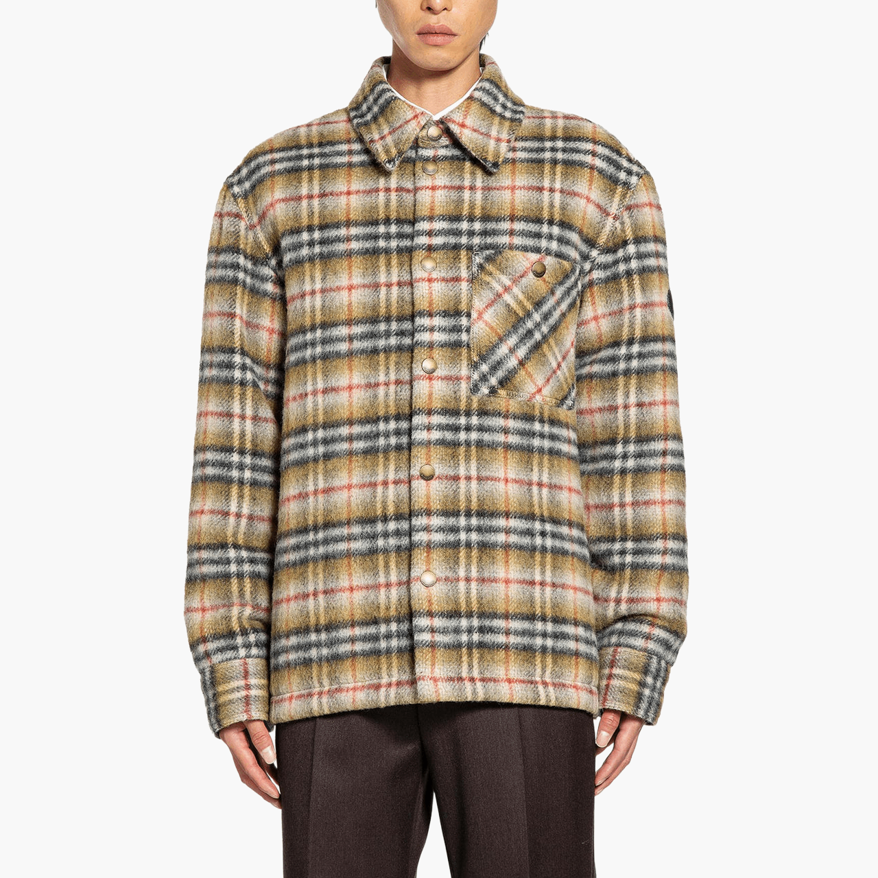 Veste Burberry check laine reversible