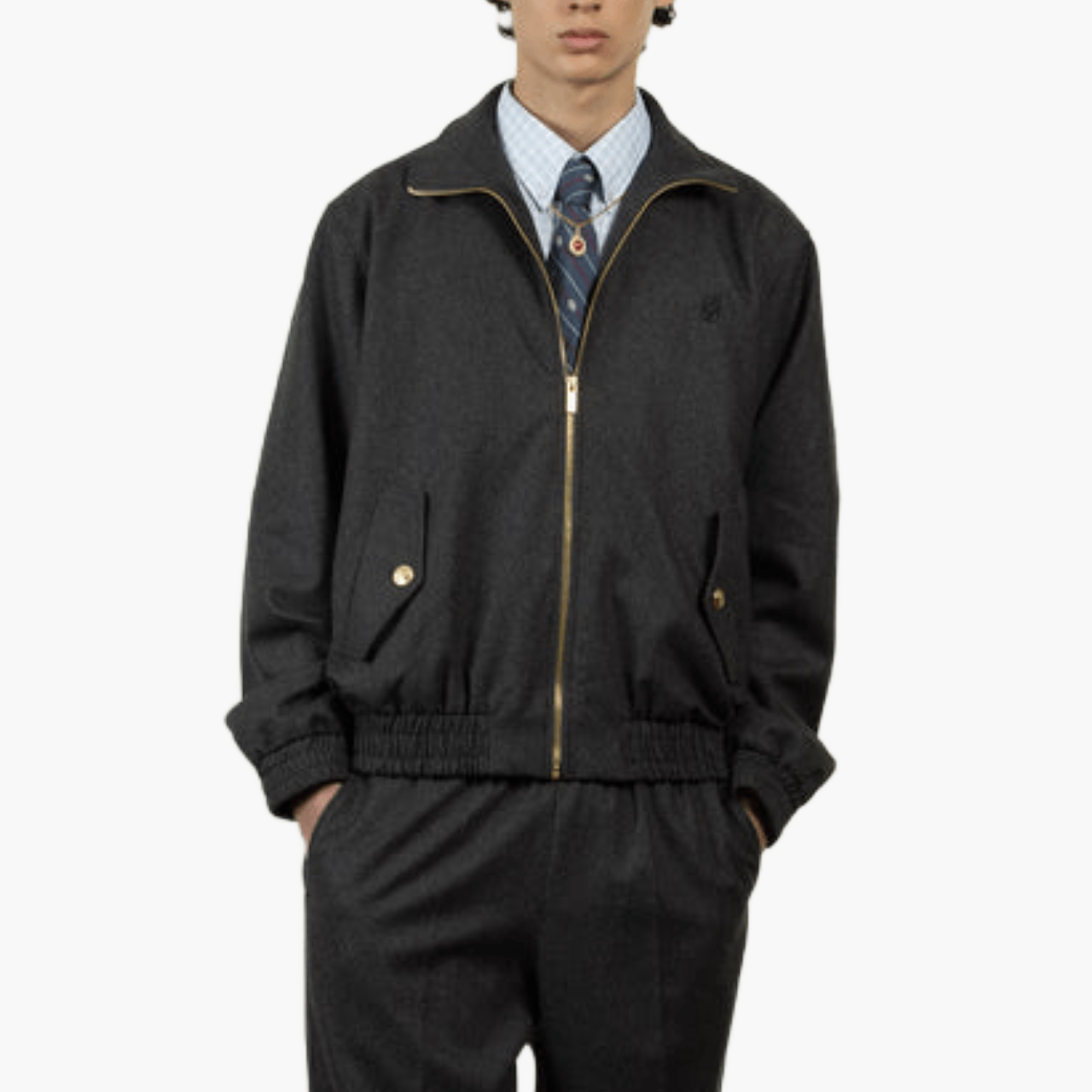 Veste Drôle de Monsieur Flanelle Gris