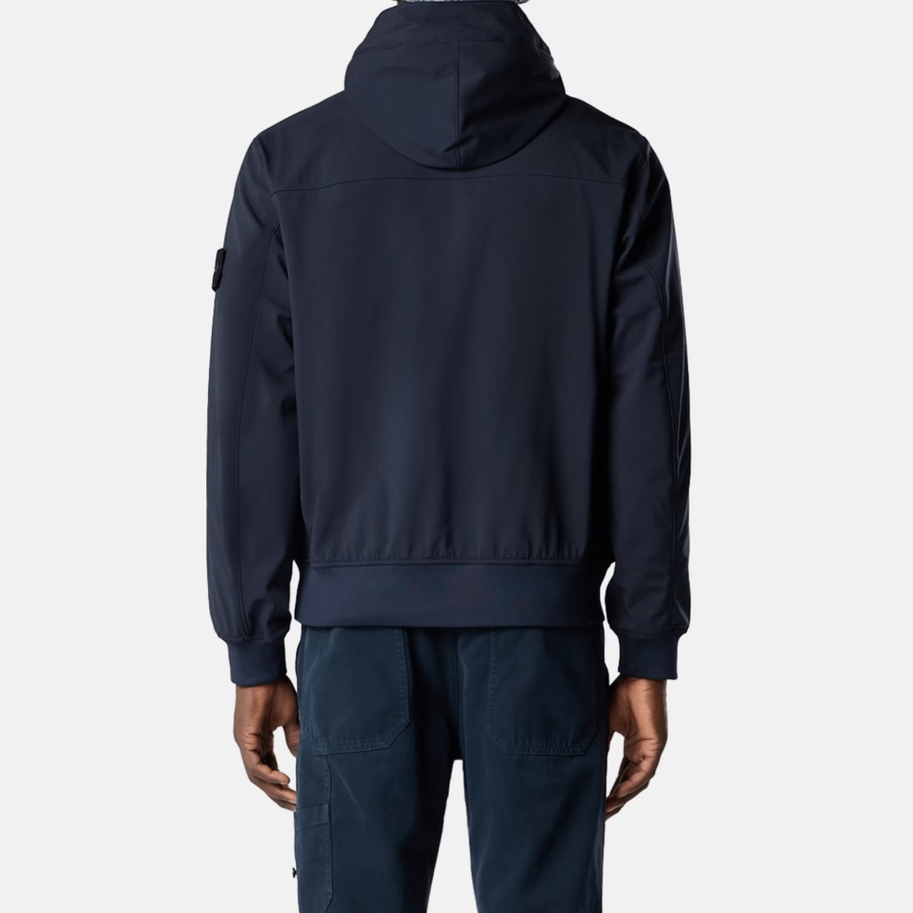 Veste à capuche Soft Shell Bleu marine