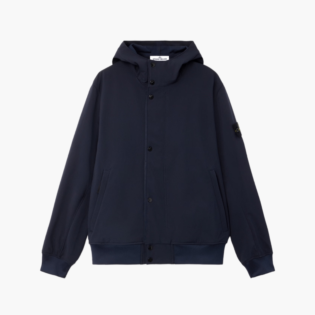 Veste à capuche Soft Shell Bleu marine