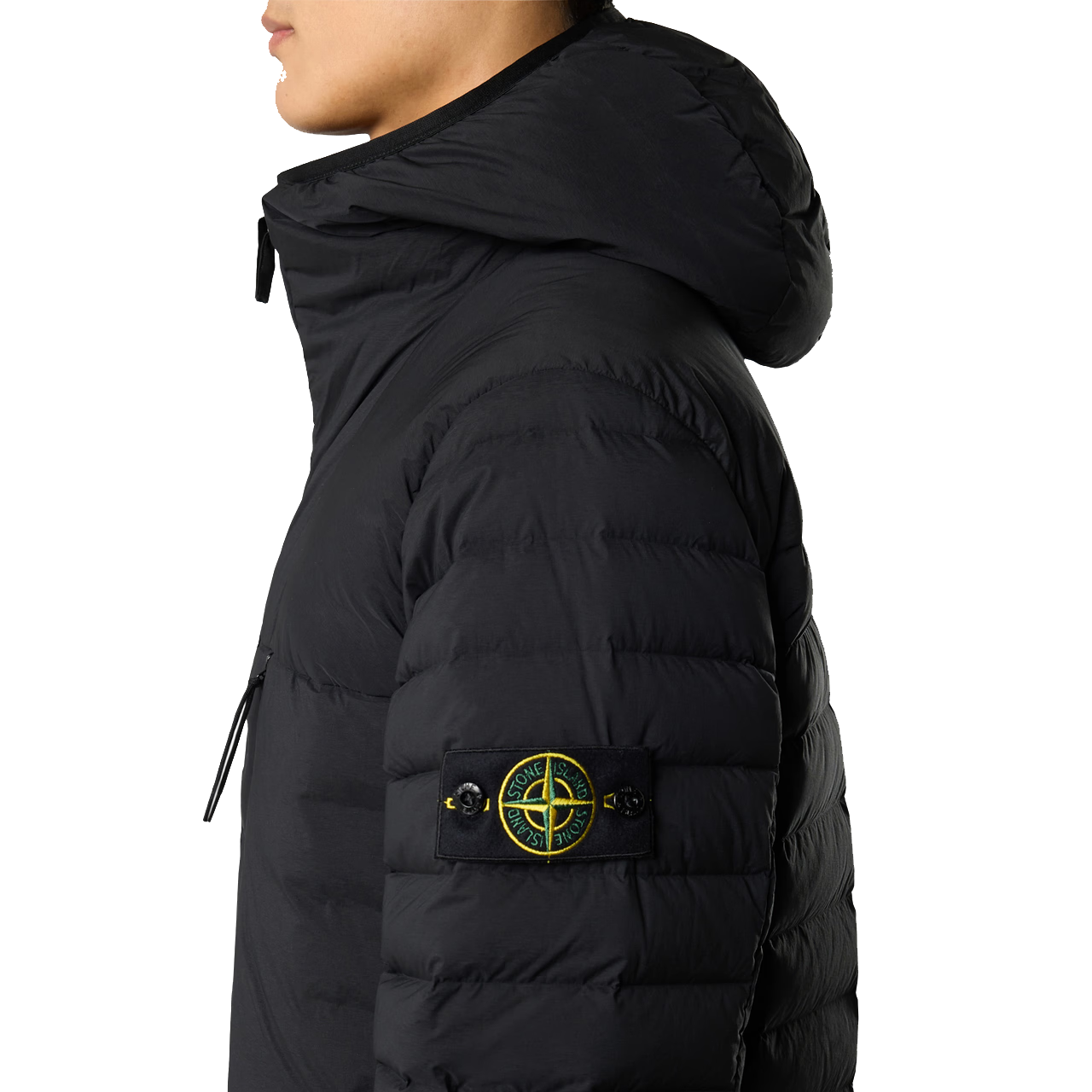 Veste Stone Island seamless down noire