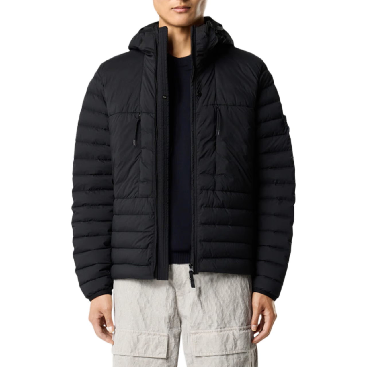 Veste Stone Island seamless down noire