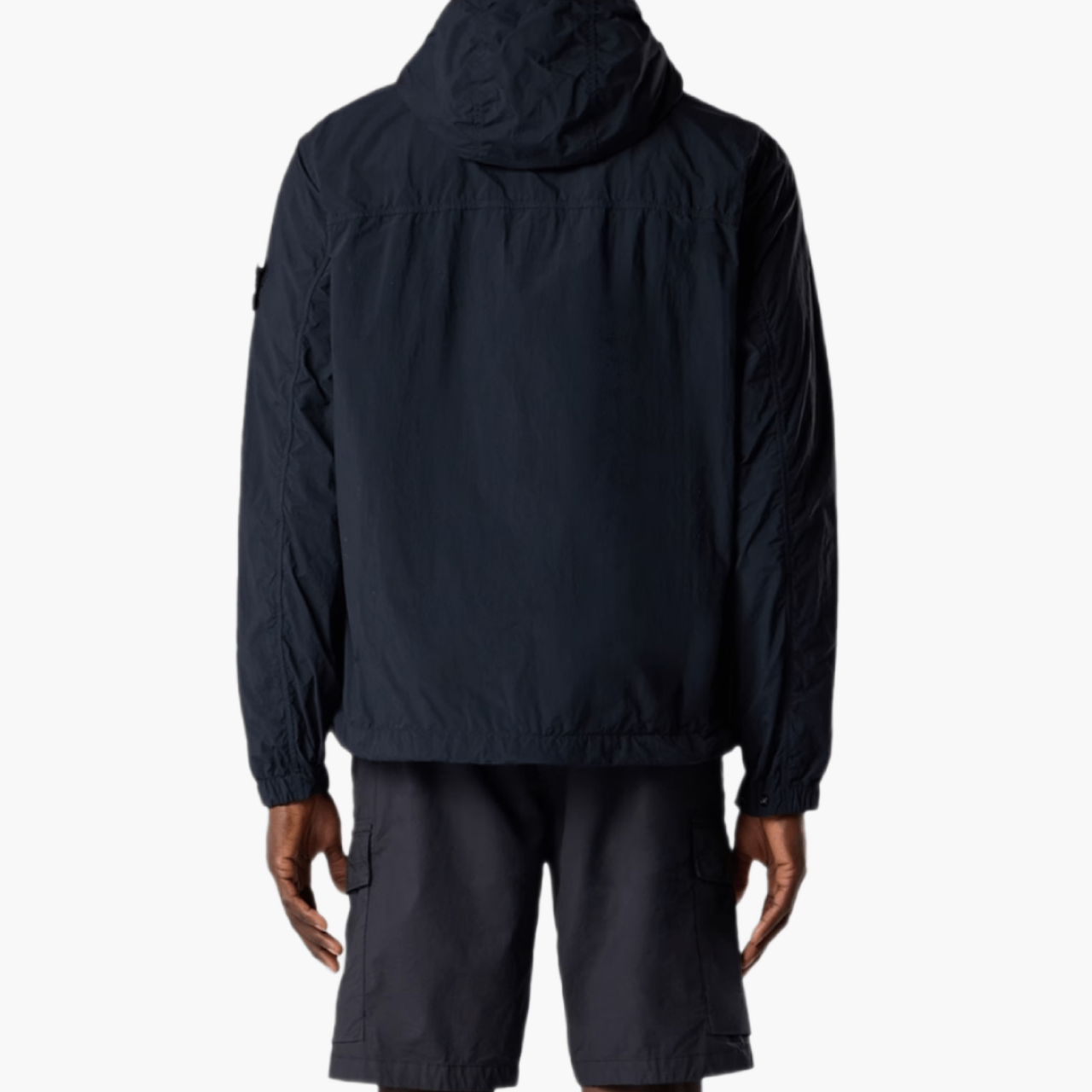 Veste à capuche nylon Bleu marine