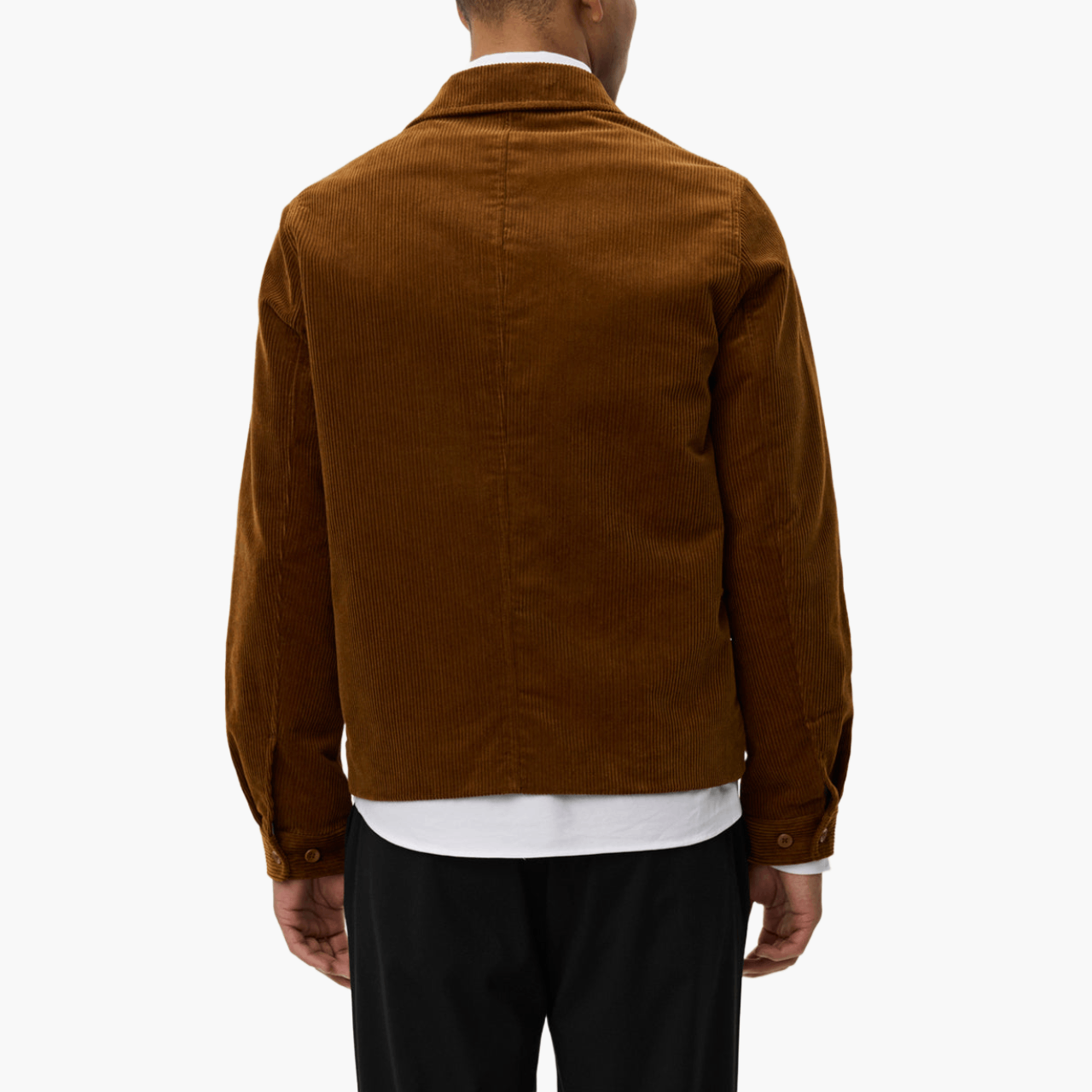 Veste coach velours côtelé déperlant