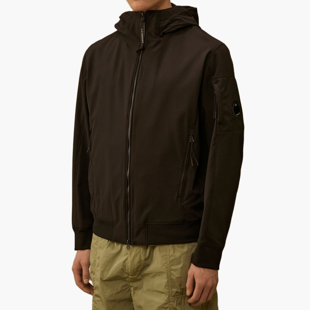 Veste softshell C.P. Shell-R Noir | Lesthete