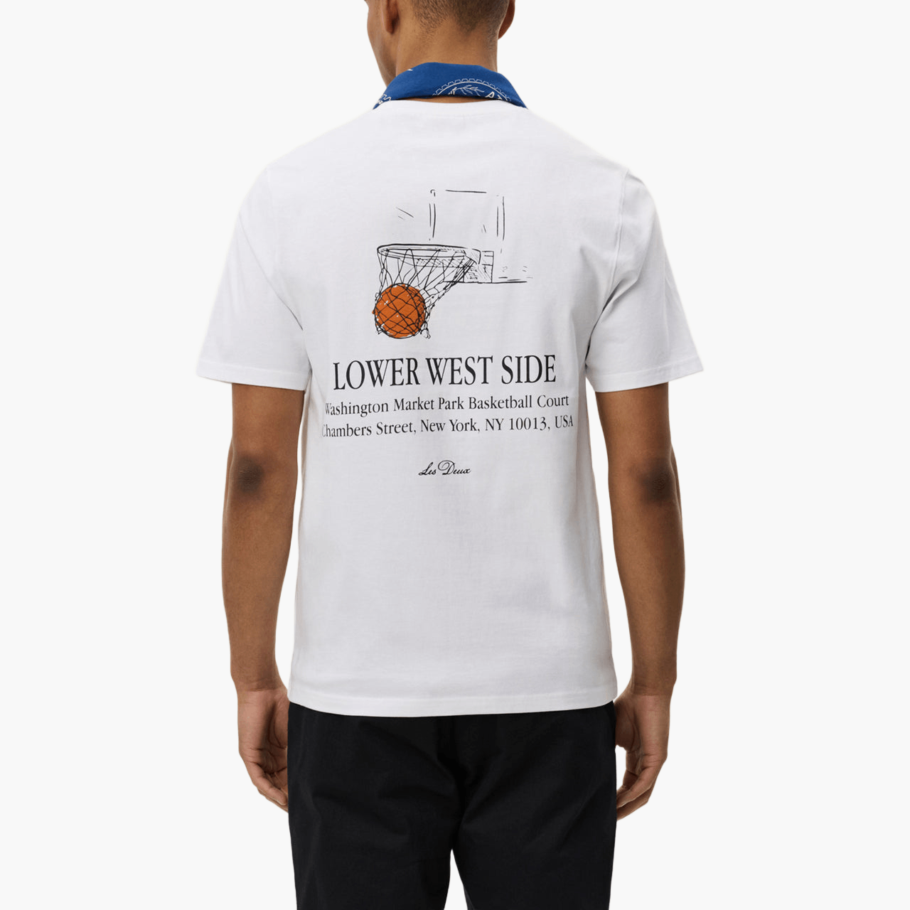 T-shirt West Side print White