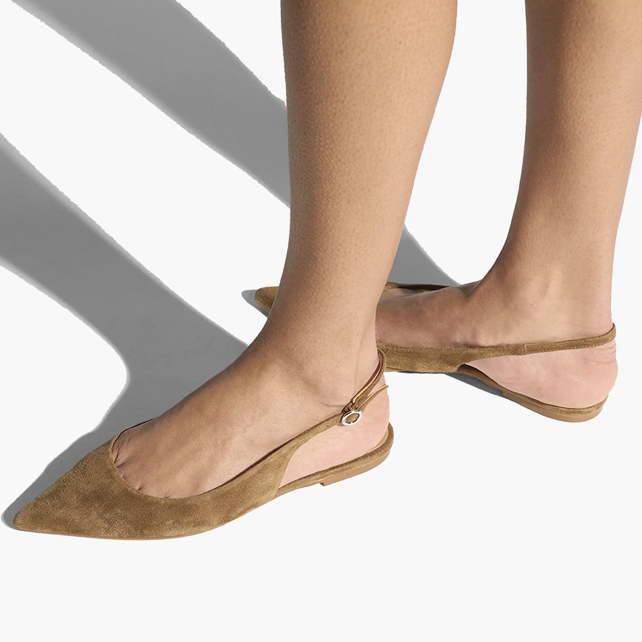 Annora Suede Slingback Flats
