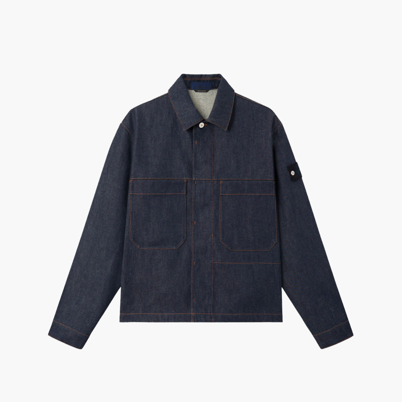 Blouson Stone Island indigo raw