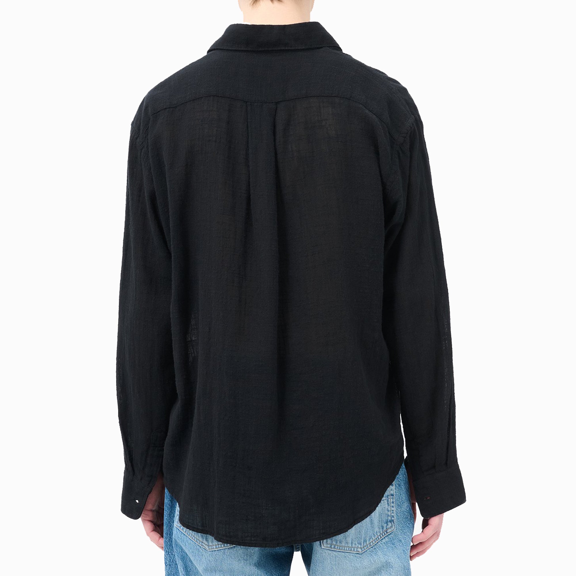 Coco Shirt Washed Black Air Cotton