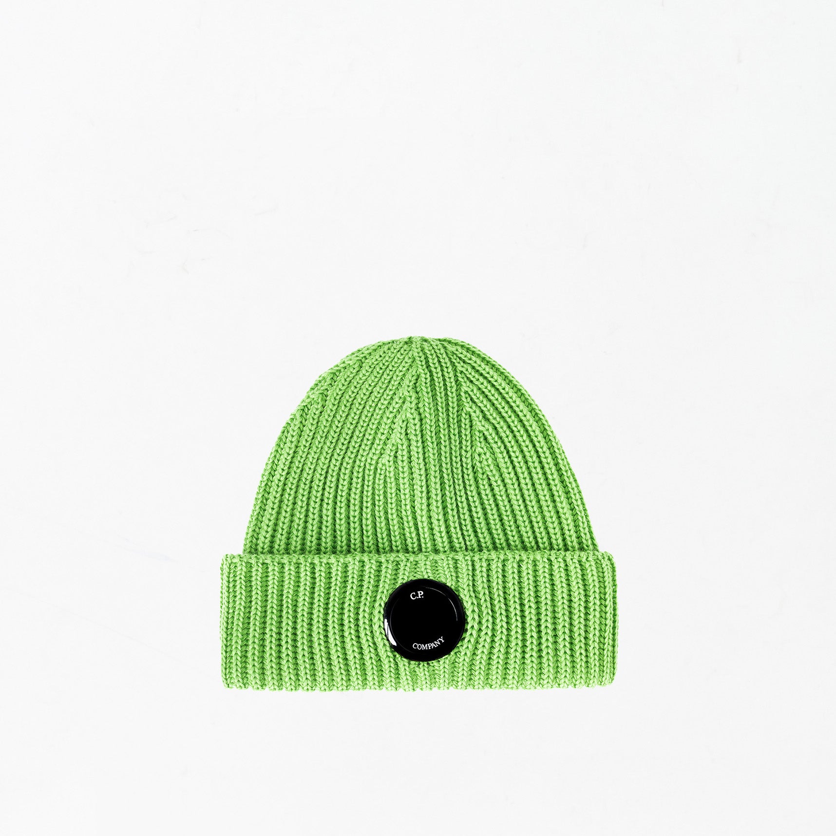 Bonnet Cp Company Laine Merinos Vert