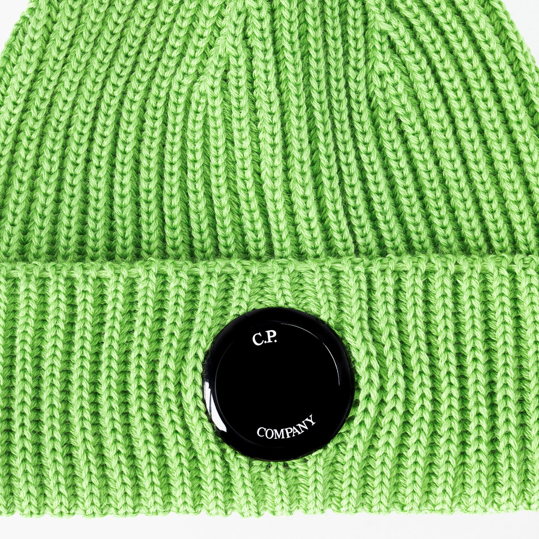 Bonnet Cp Company Laine Merinos Vert