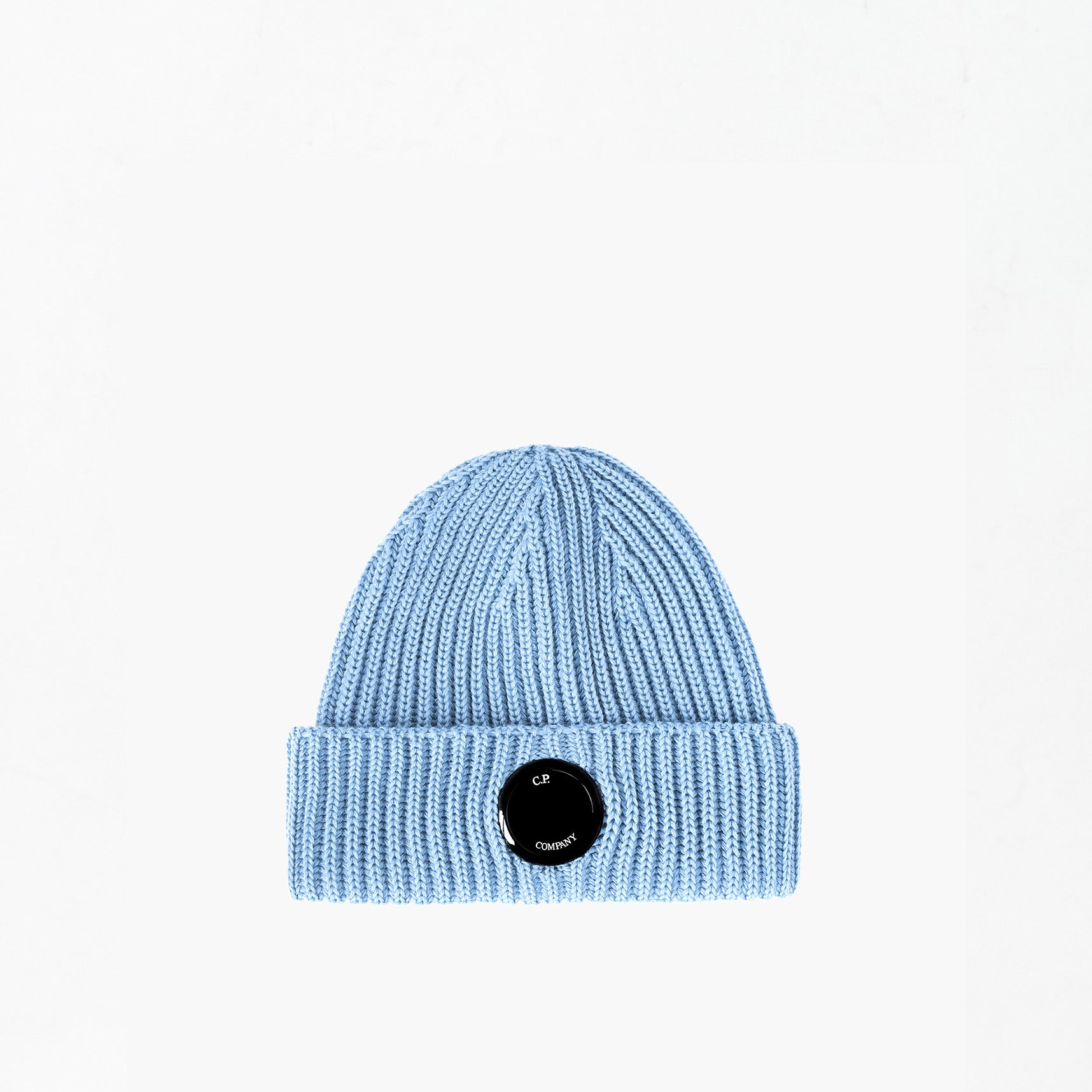 Bonnet Cp Company Laine Merinos Bleu