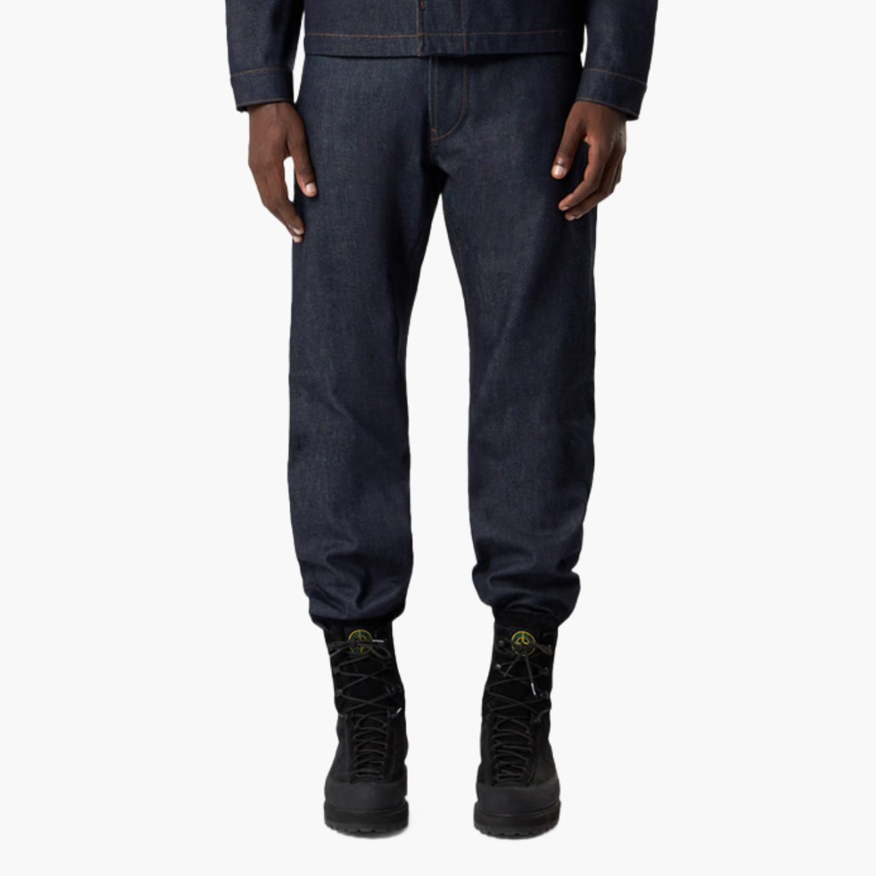 Jean Stone Island regular indigo raw