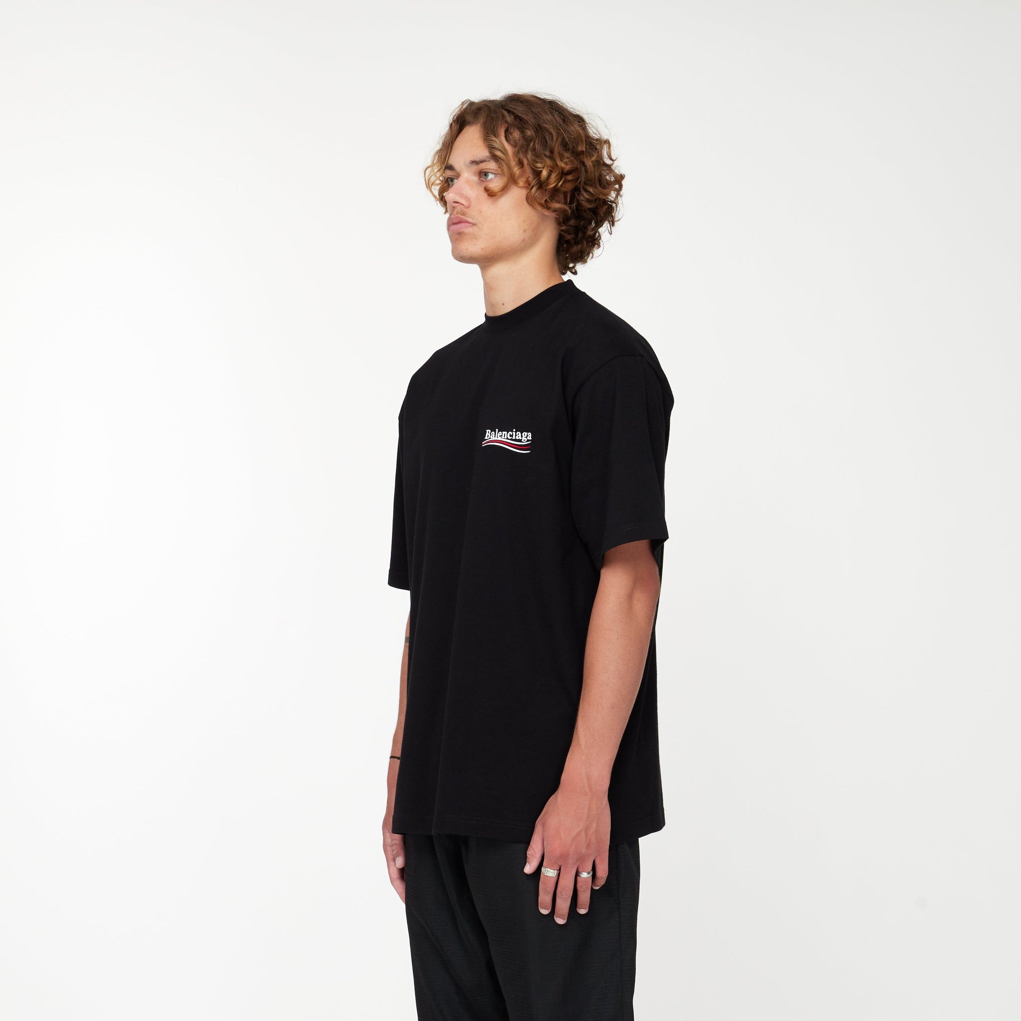 Tee Shirt Campaign Fit Large - Lesthete balenciaga