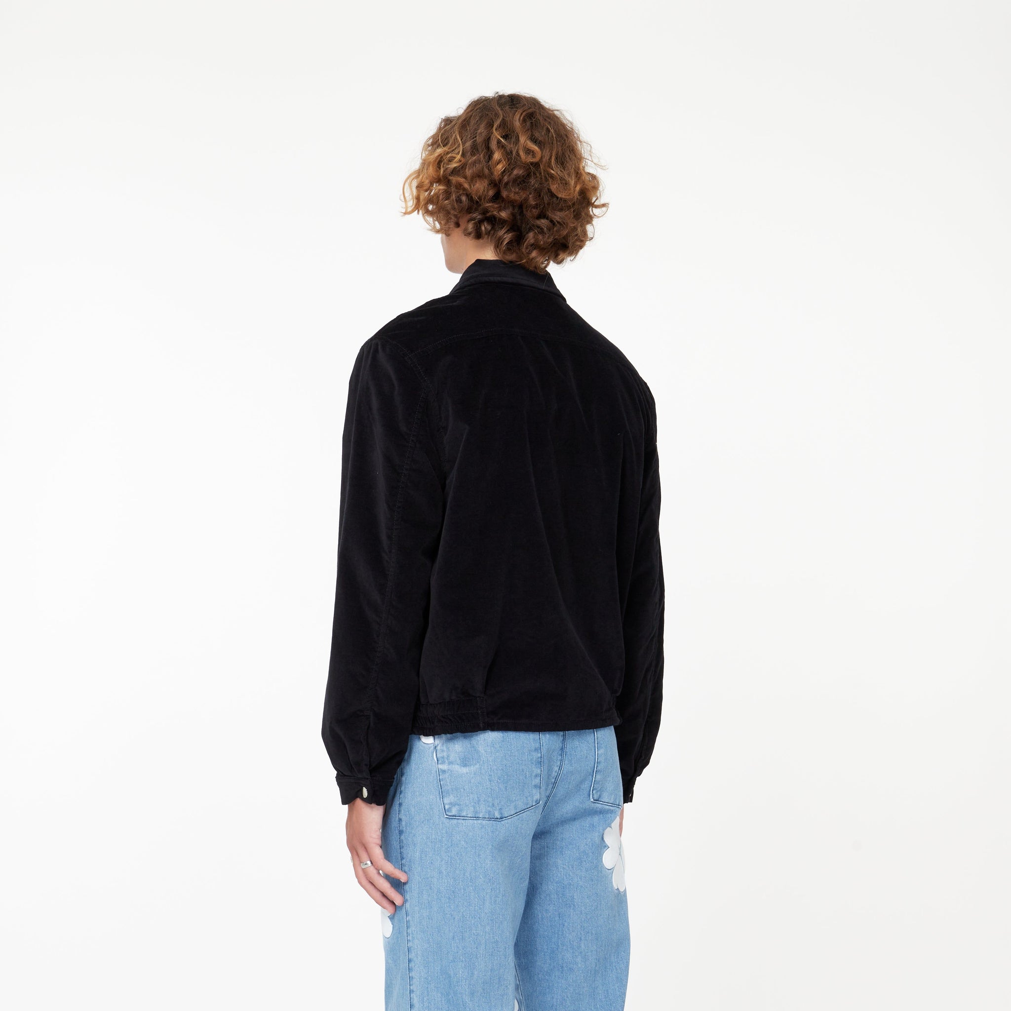Veste en Velours Noir - Lesthete arte
