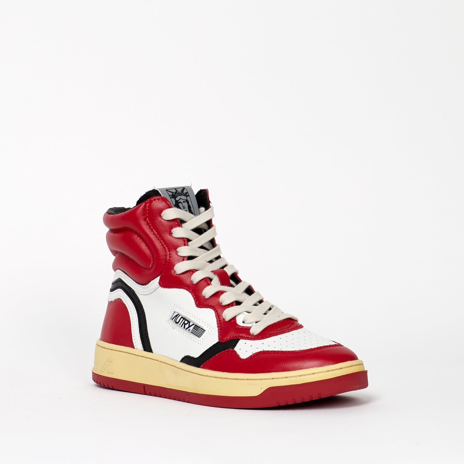 Sneaker liberty High Rouge - Lesthete autry
