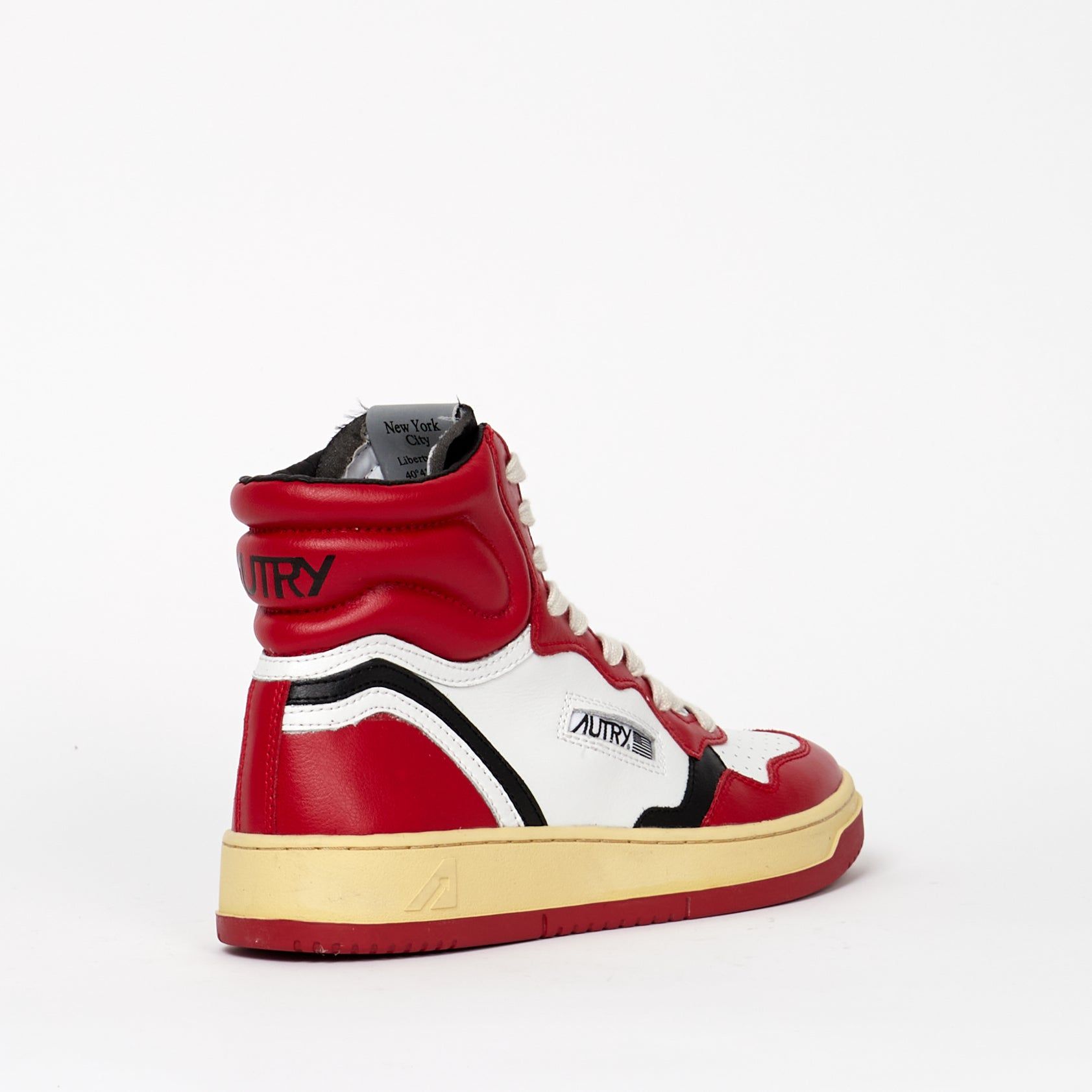 Sneaker liberty High Rouge - Lesthete autry