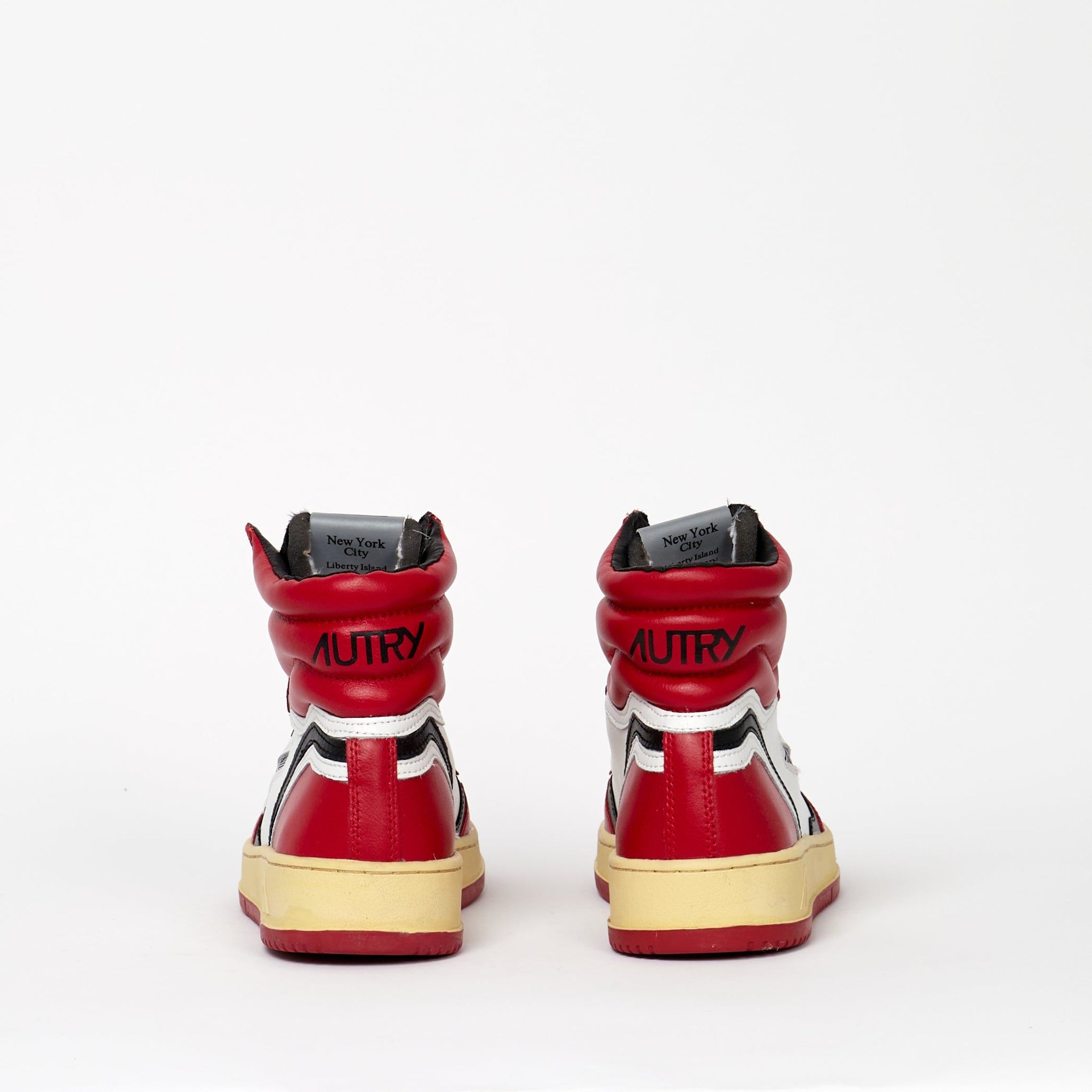 Sneaker liberty High Rouge - Lesthete autry